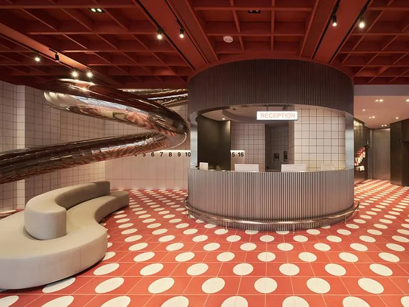 Seating area in Reddot Hotel