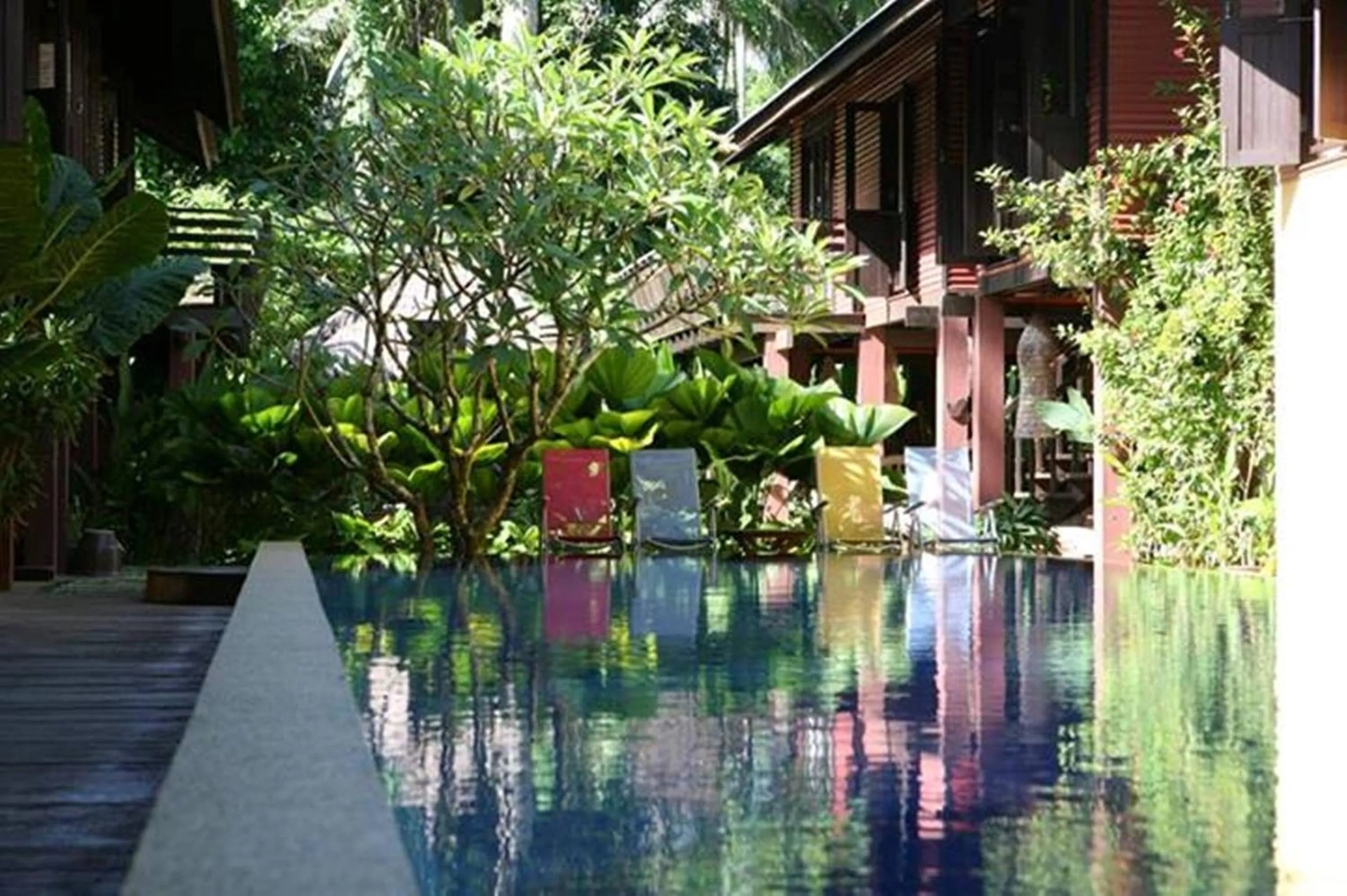 Swimming pool in The Village House