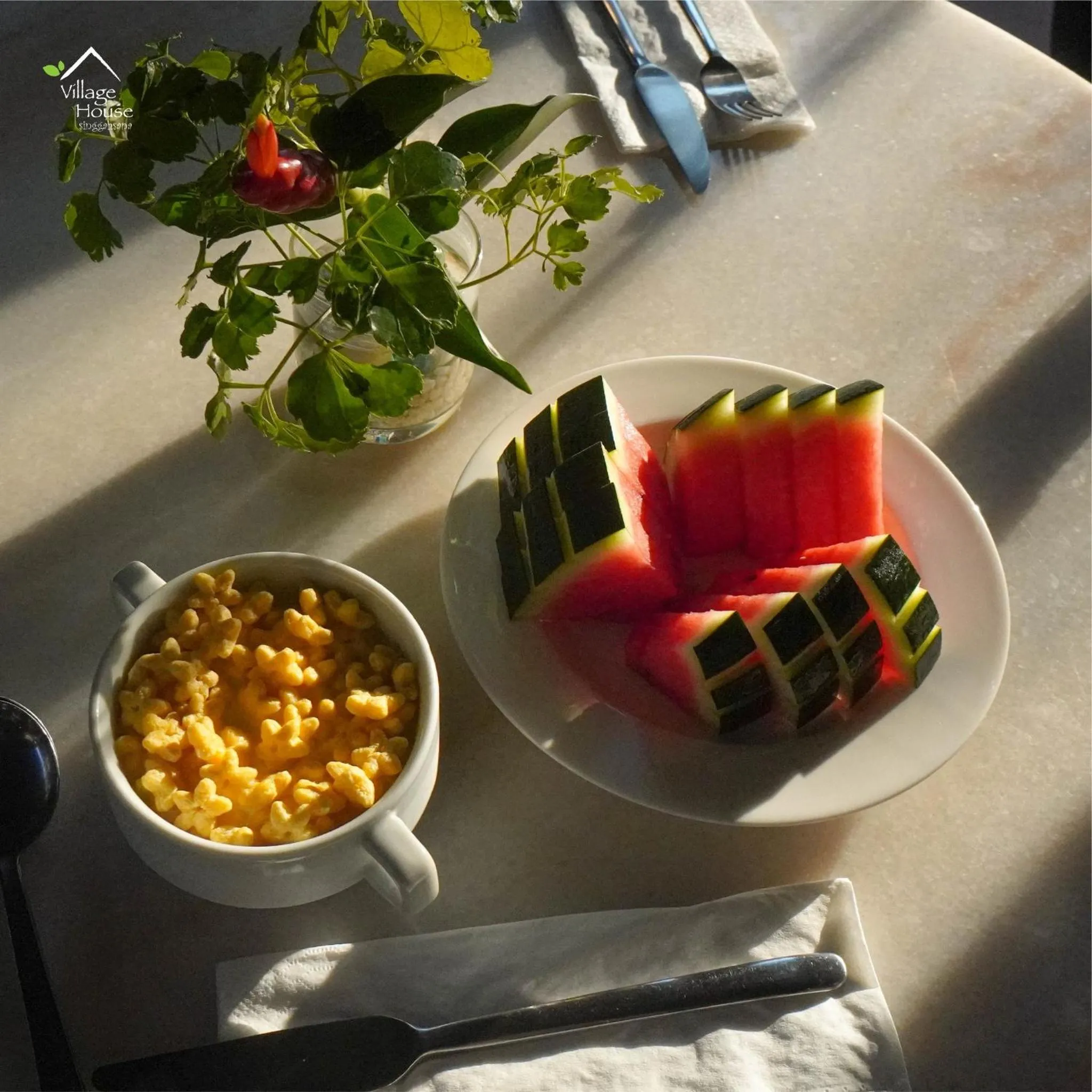 Breakfast in The Village House