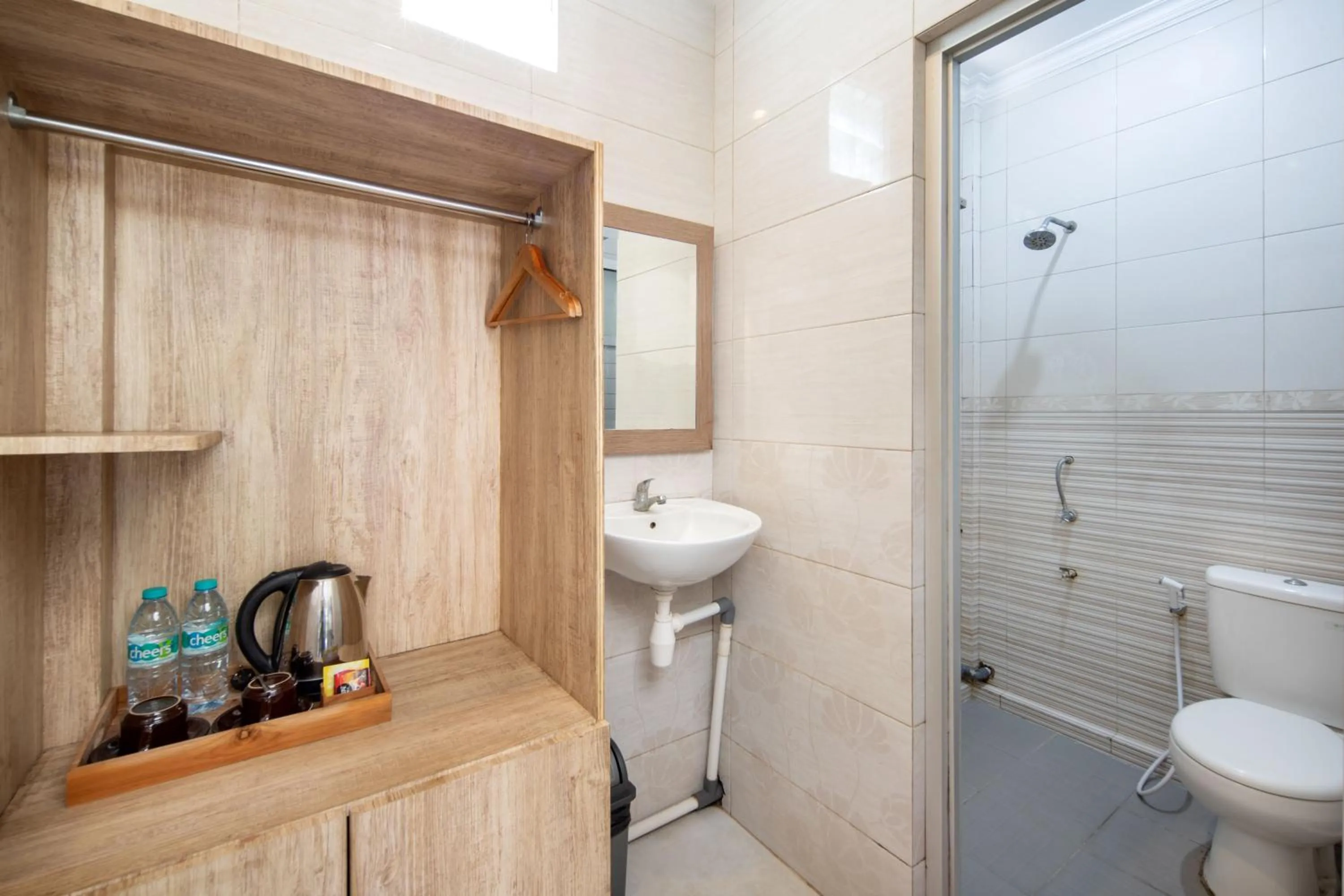 Bathroom in Angkul Angkul Beach Inn Kuta by Kamara