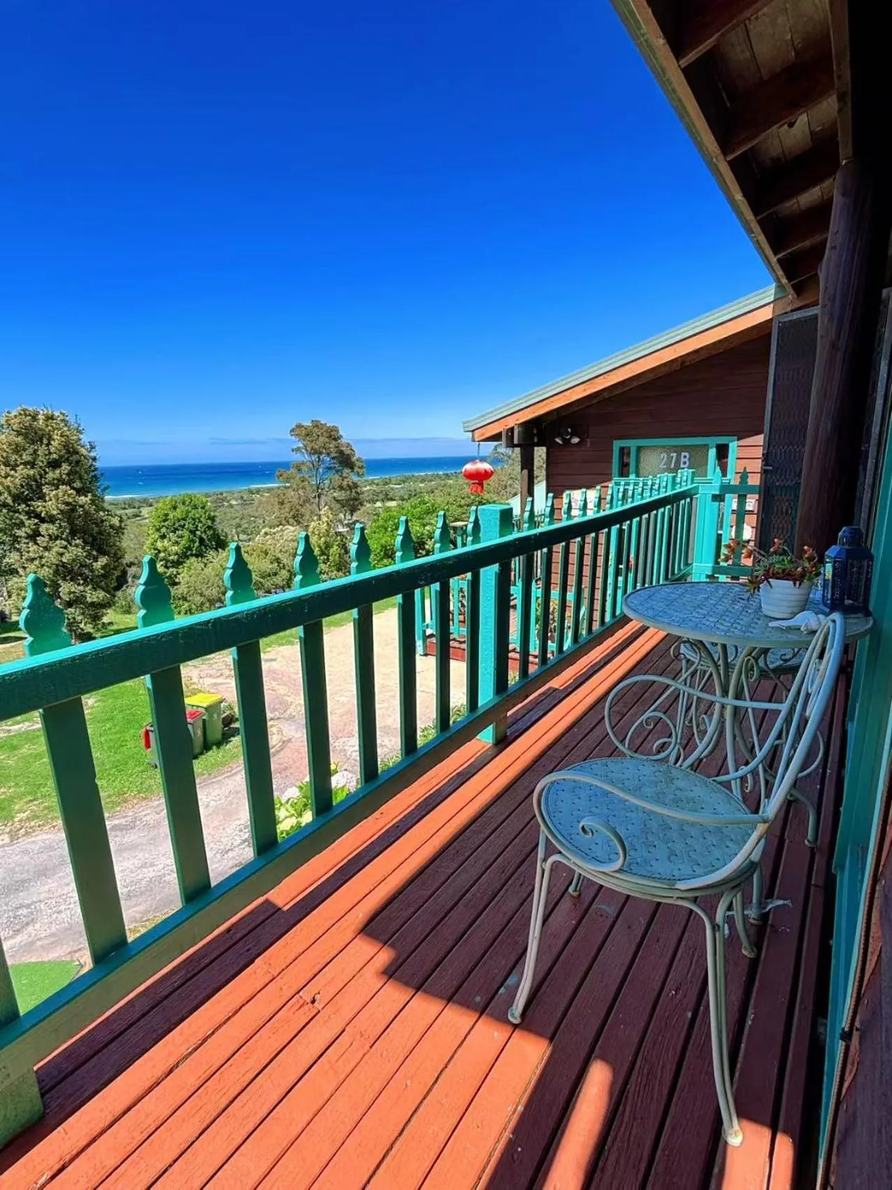 Balcony/Terrace in The Goat and Goose Bed & Breakfast