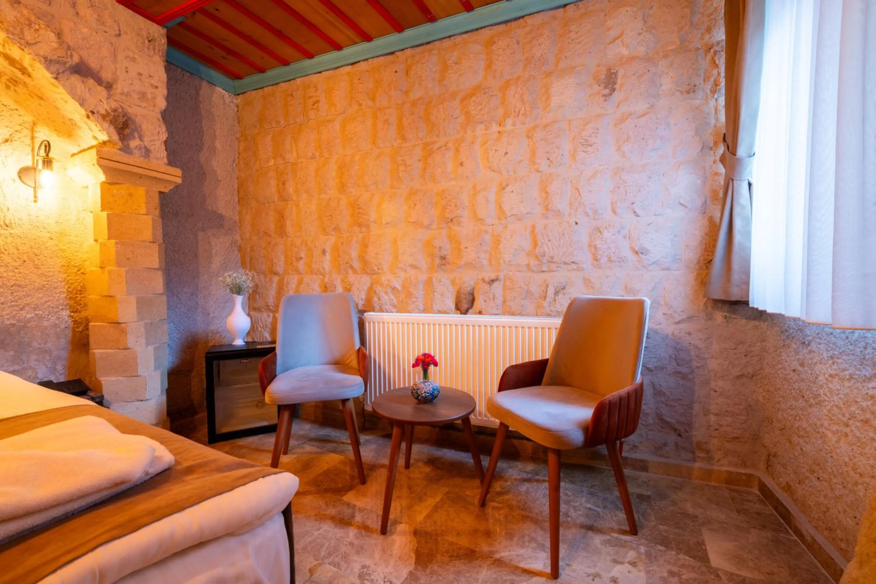 Living room in Rustic Caves