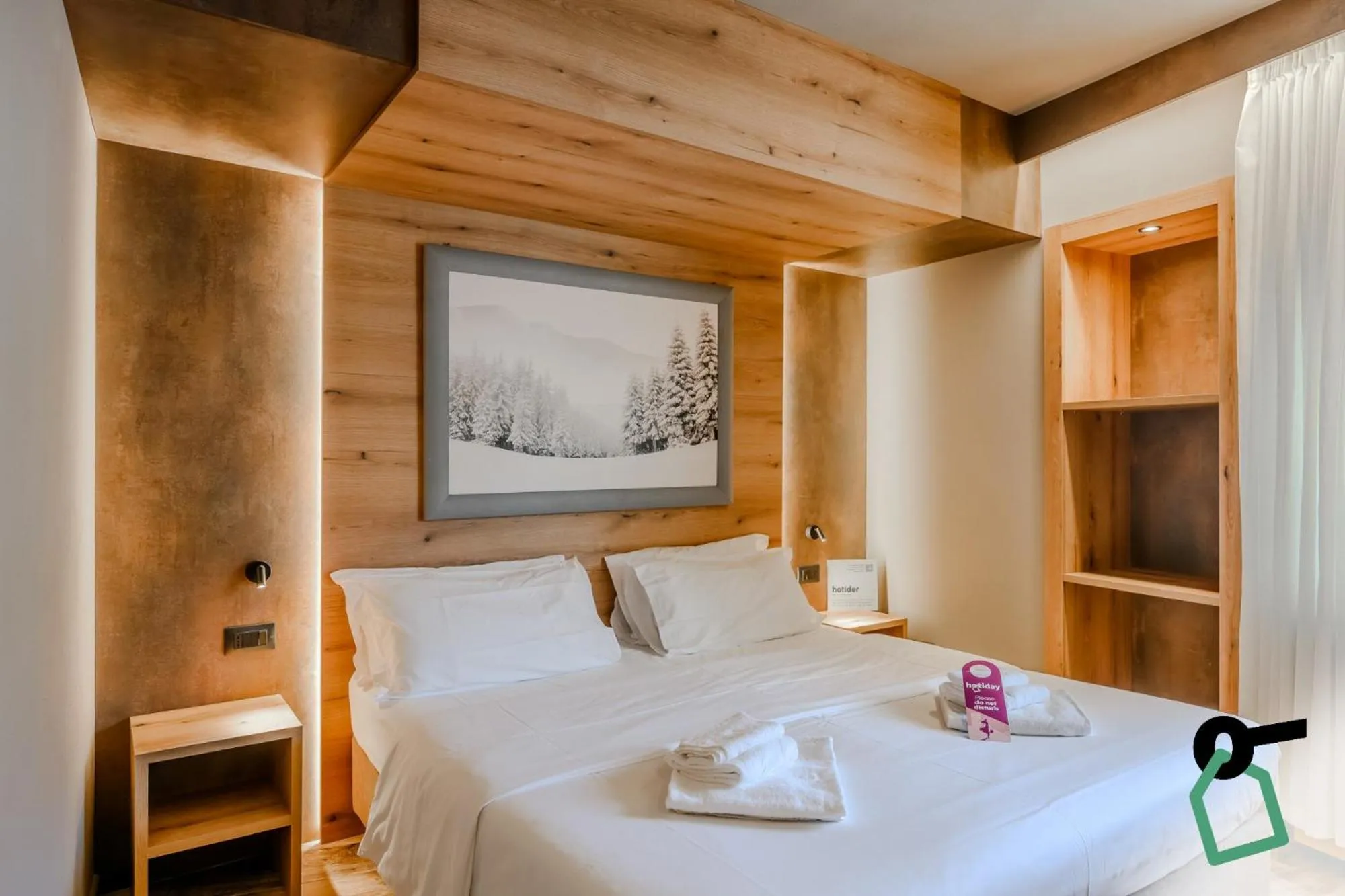 Bedroom, Bed in Hotiday Sauze Torre