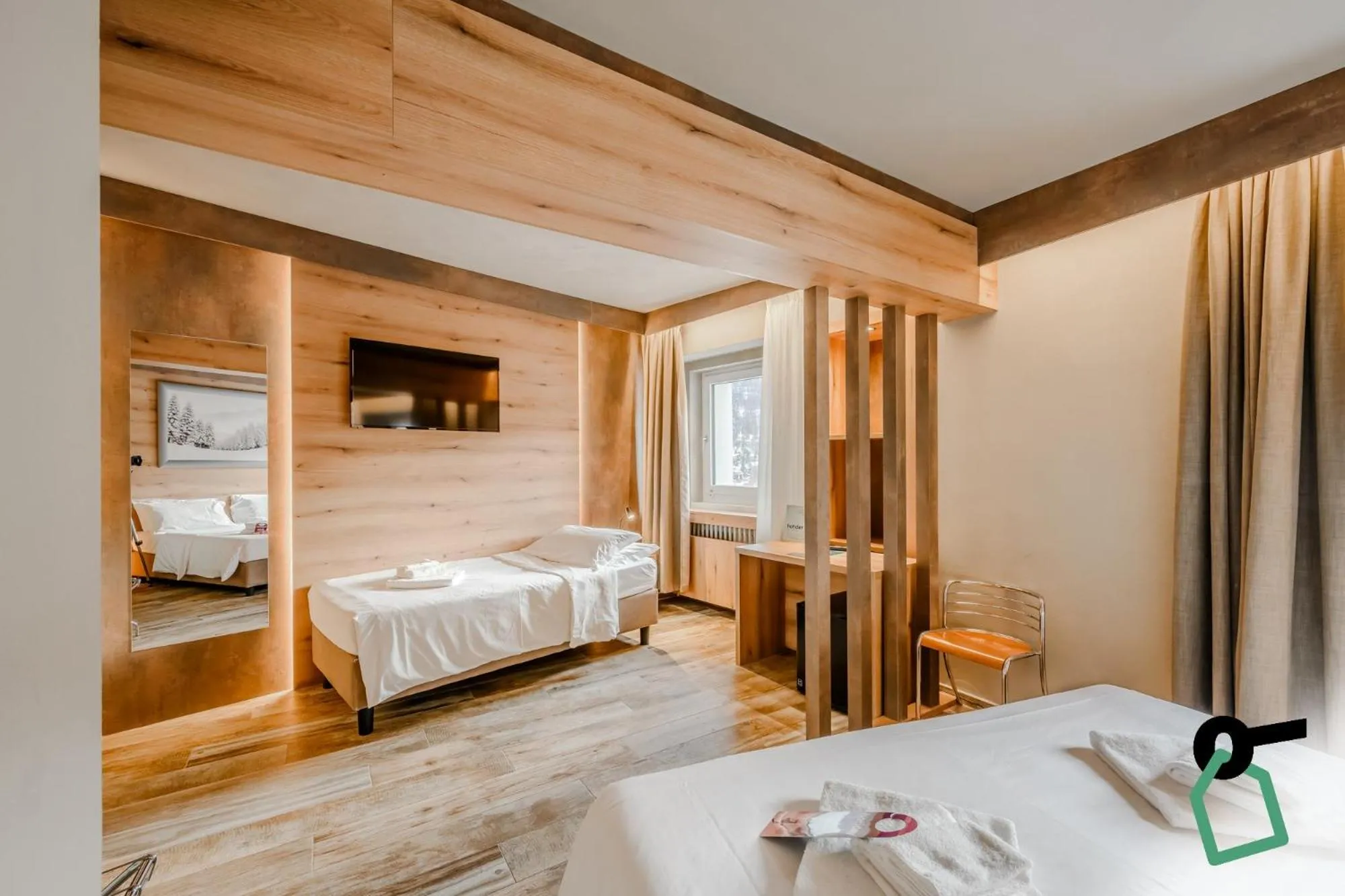 Bedroom, Bed in Hotiday Sauze Torre