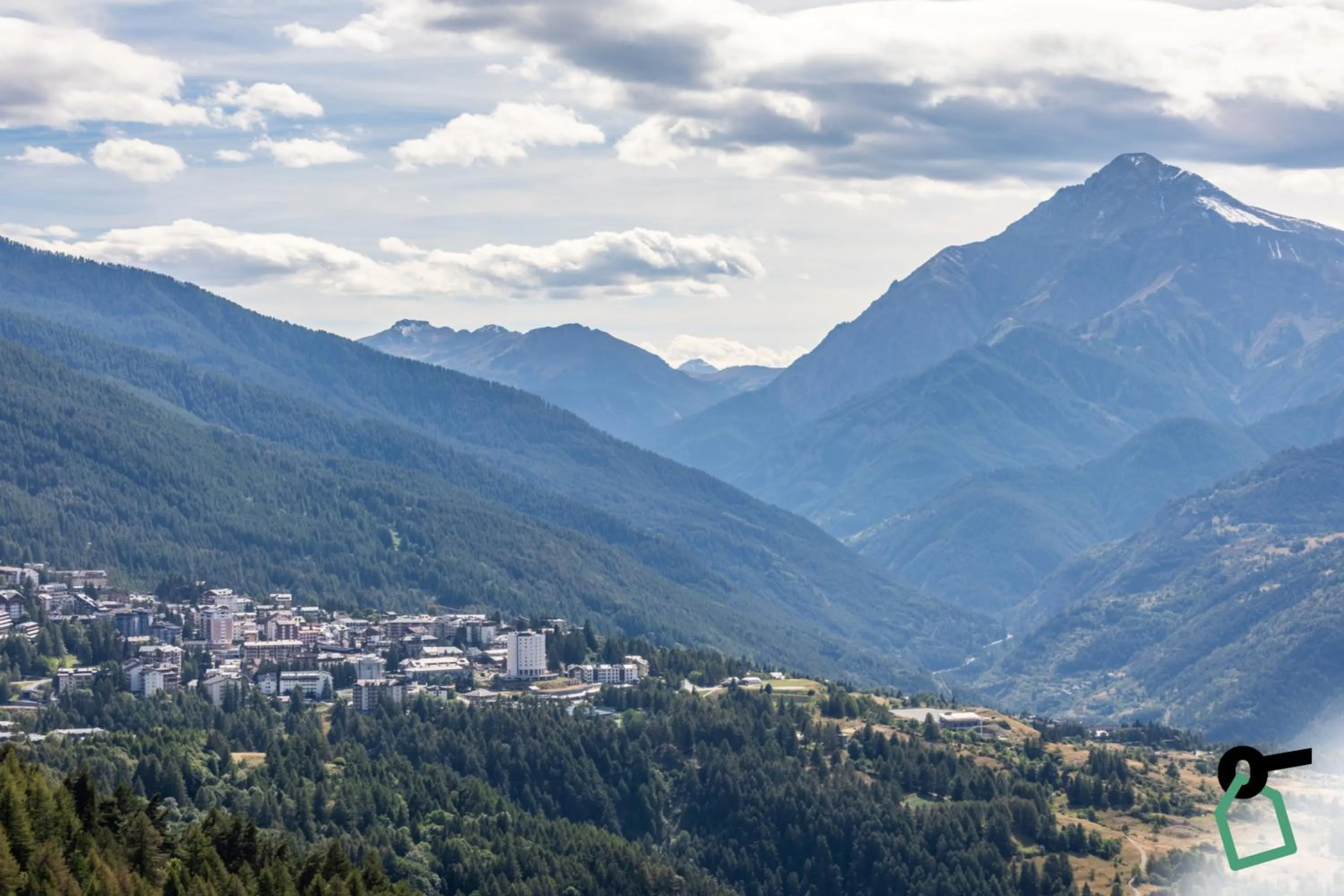Mountain view in Hotiday Sauze Torre