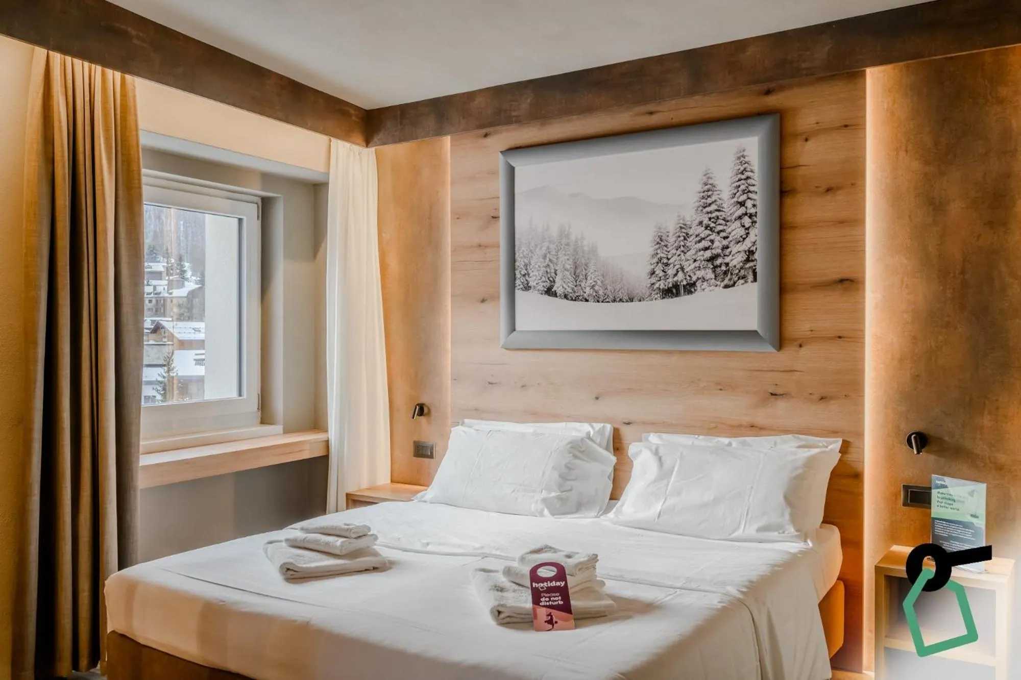 Bedroom, Bed in Hotiday Sauze Torre