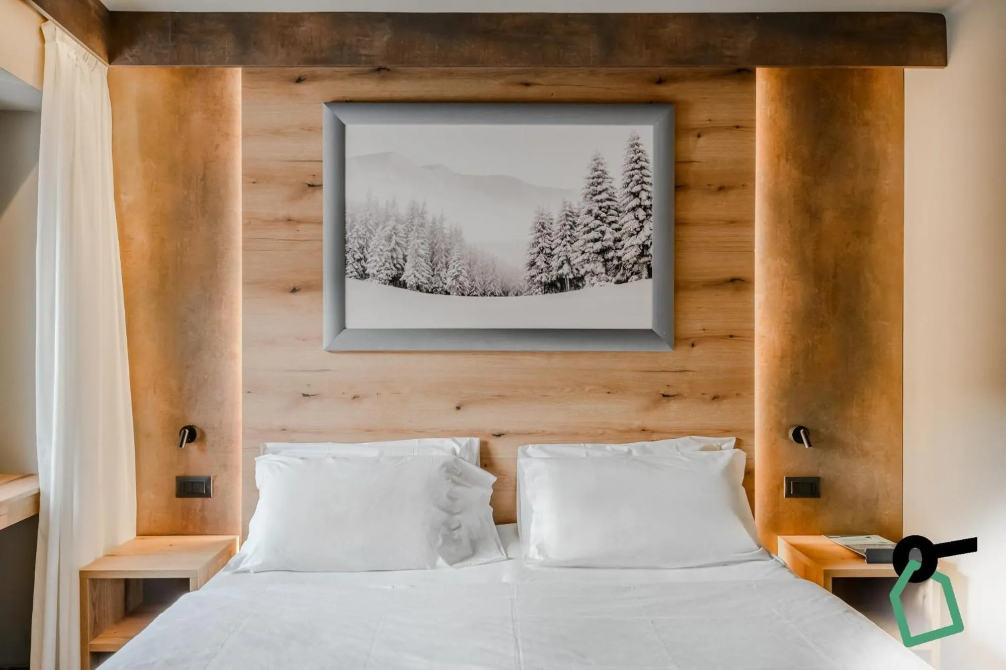 Bed in Hotiday Sauze Torre