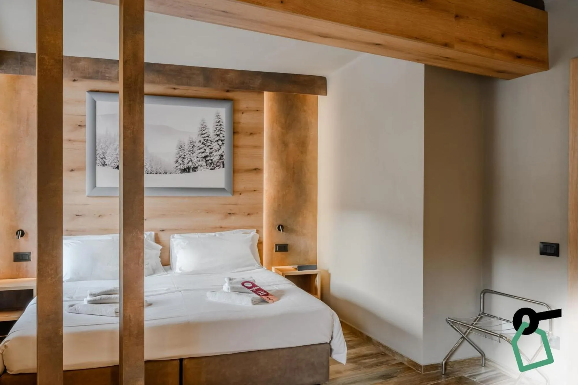 Bedroom, Bed in Hotiday Sauze Torre