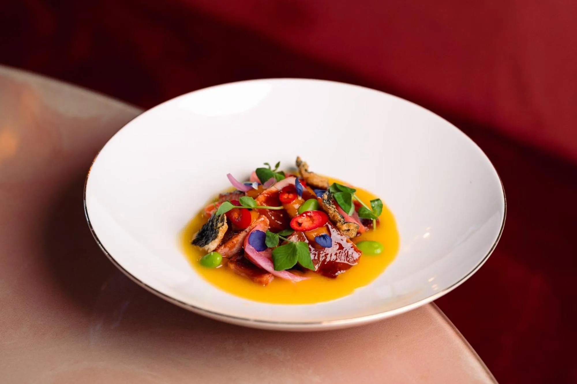 Restaurant/places to eat in Van der Valk TheaterHotel De Oranjerie