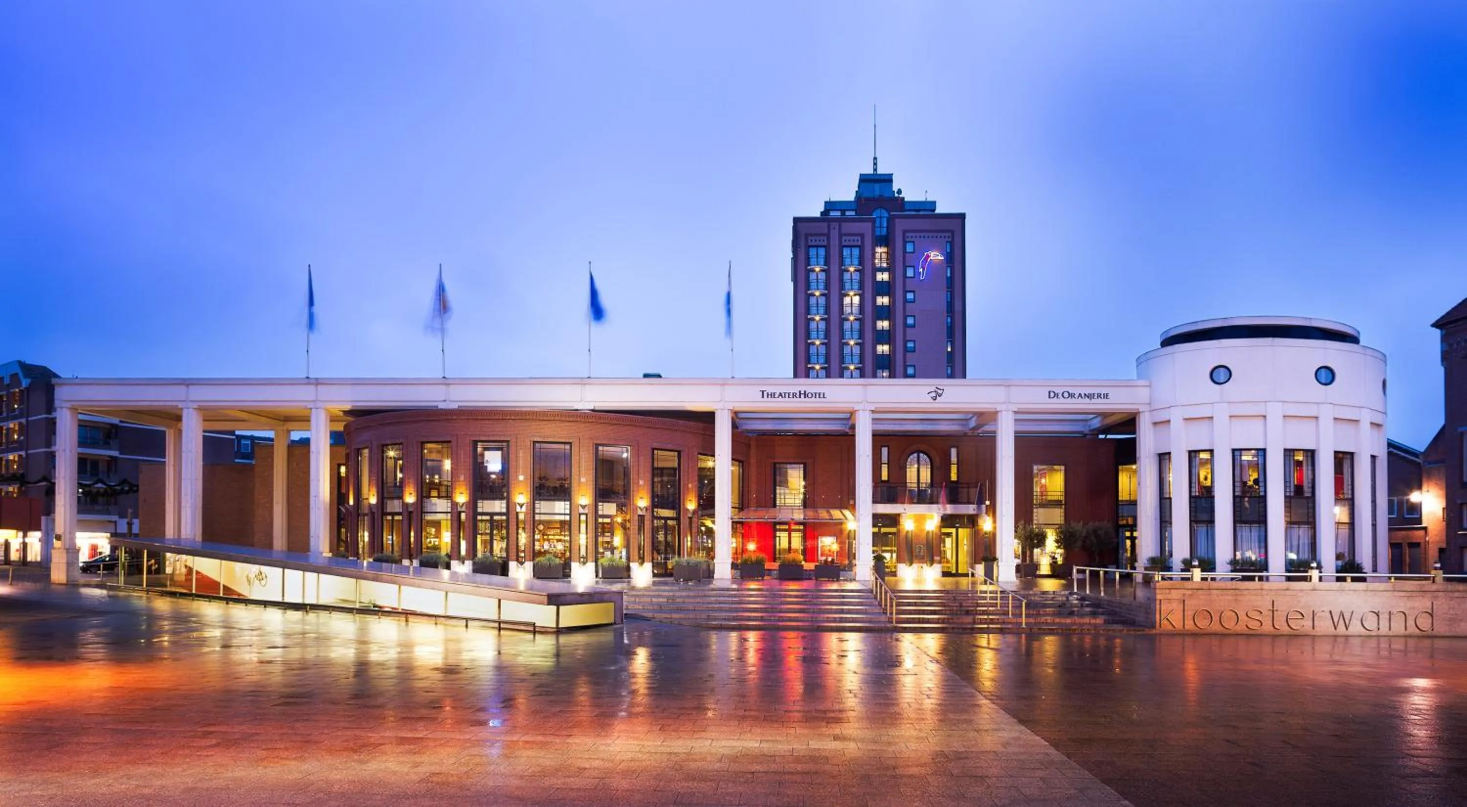 Property building in Van der Valk TheaterHotel De Oranjerie