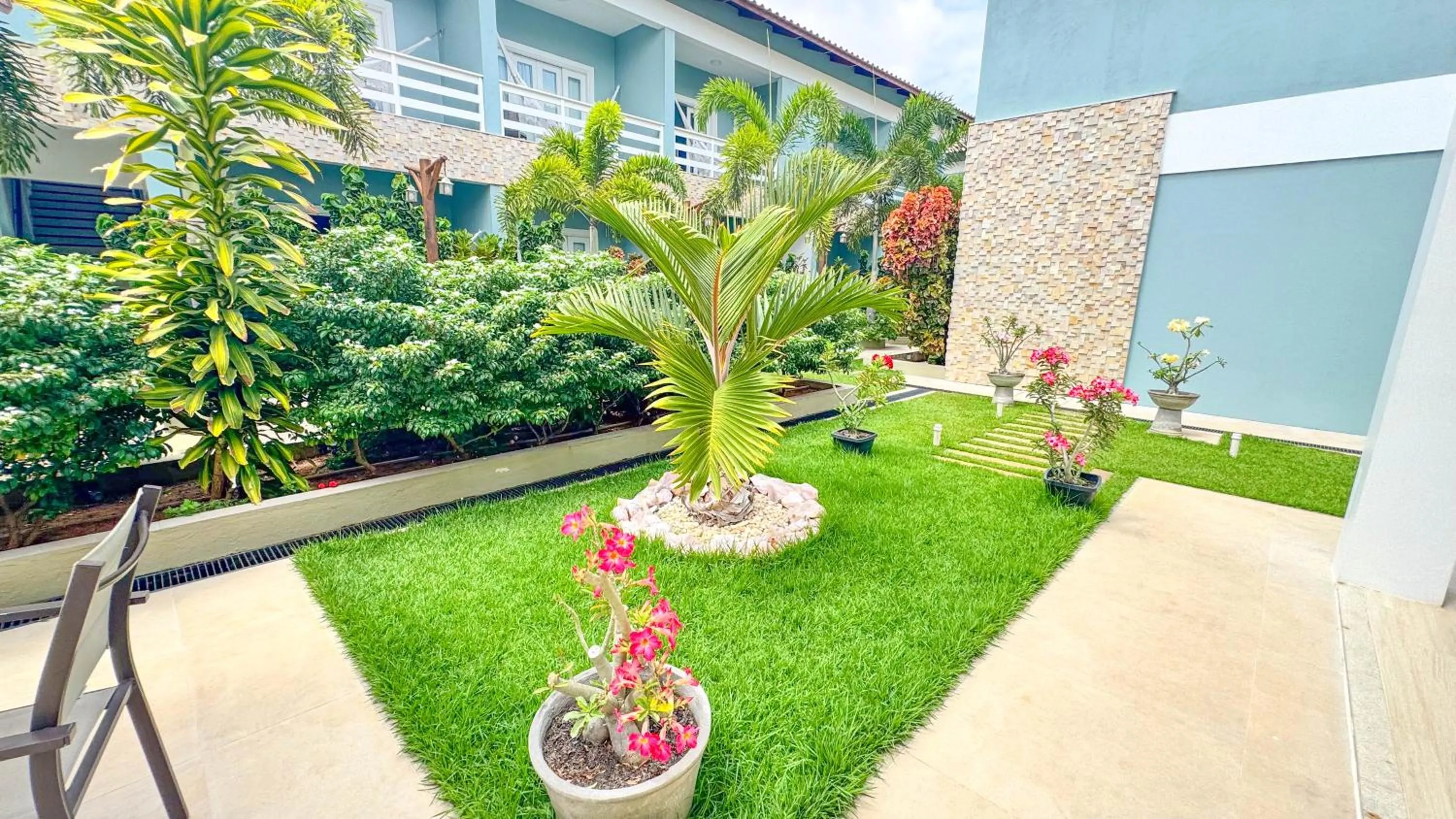 Garden in Pousada Diane