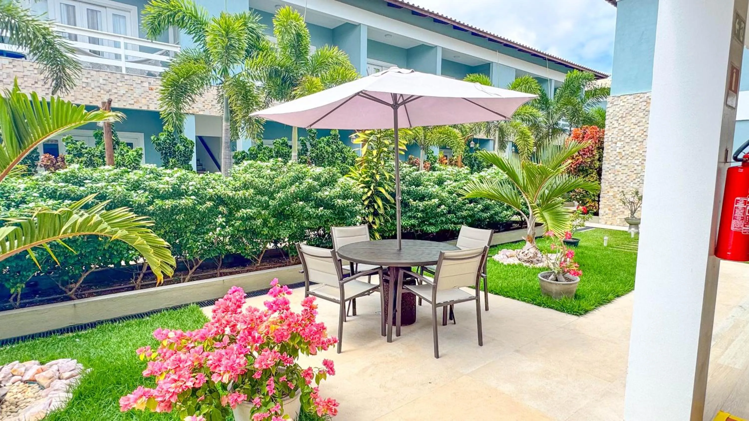 Garden in Pousada Diane