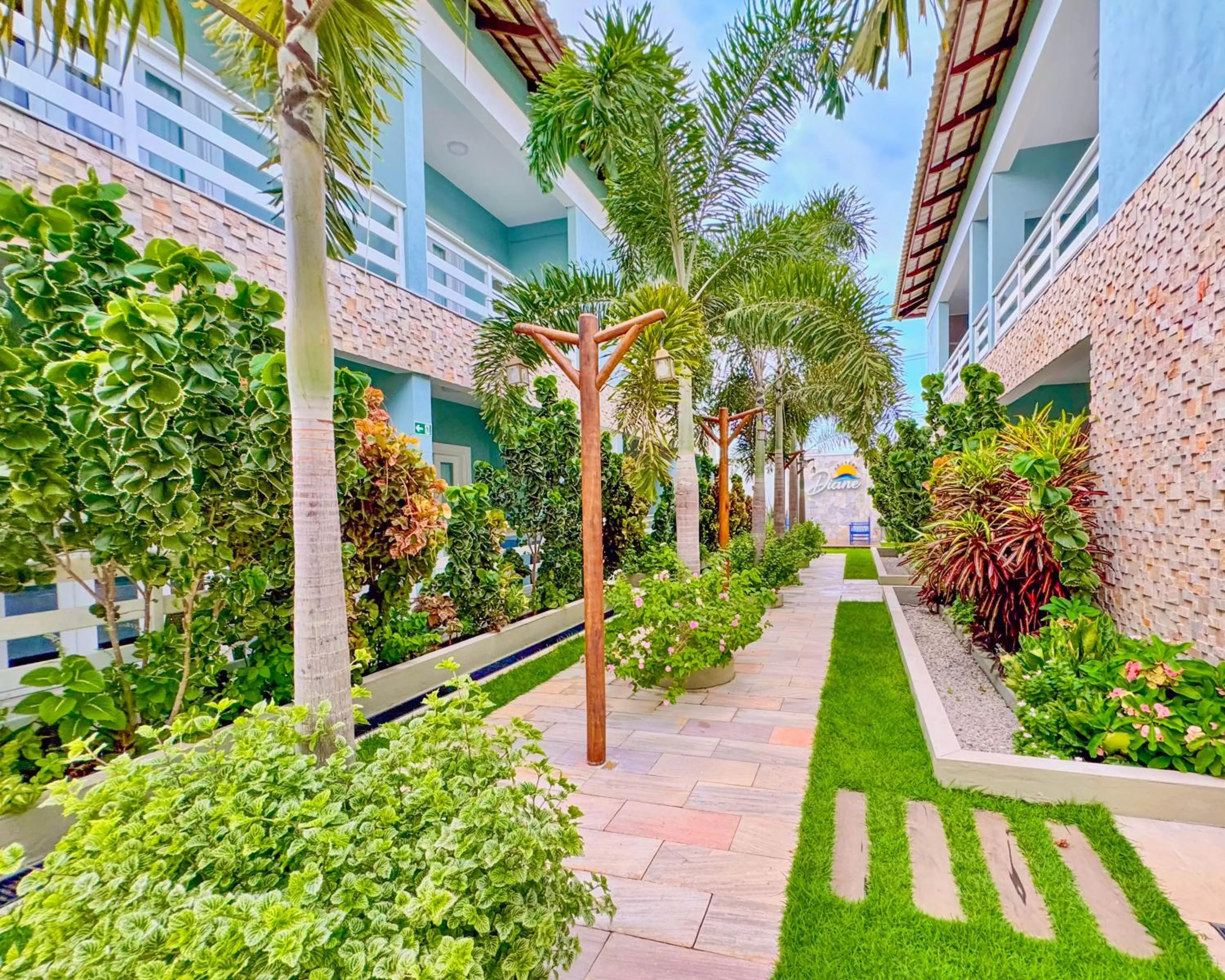 Property building in Pousada Diane