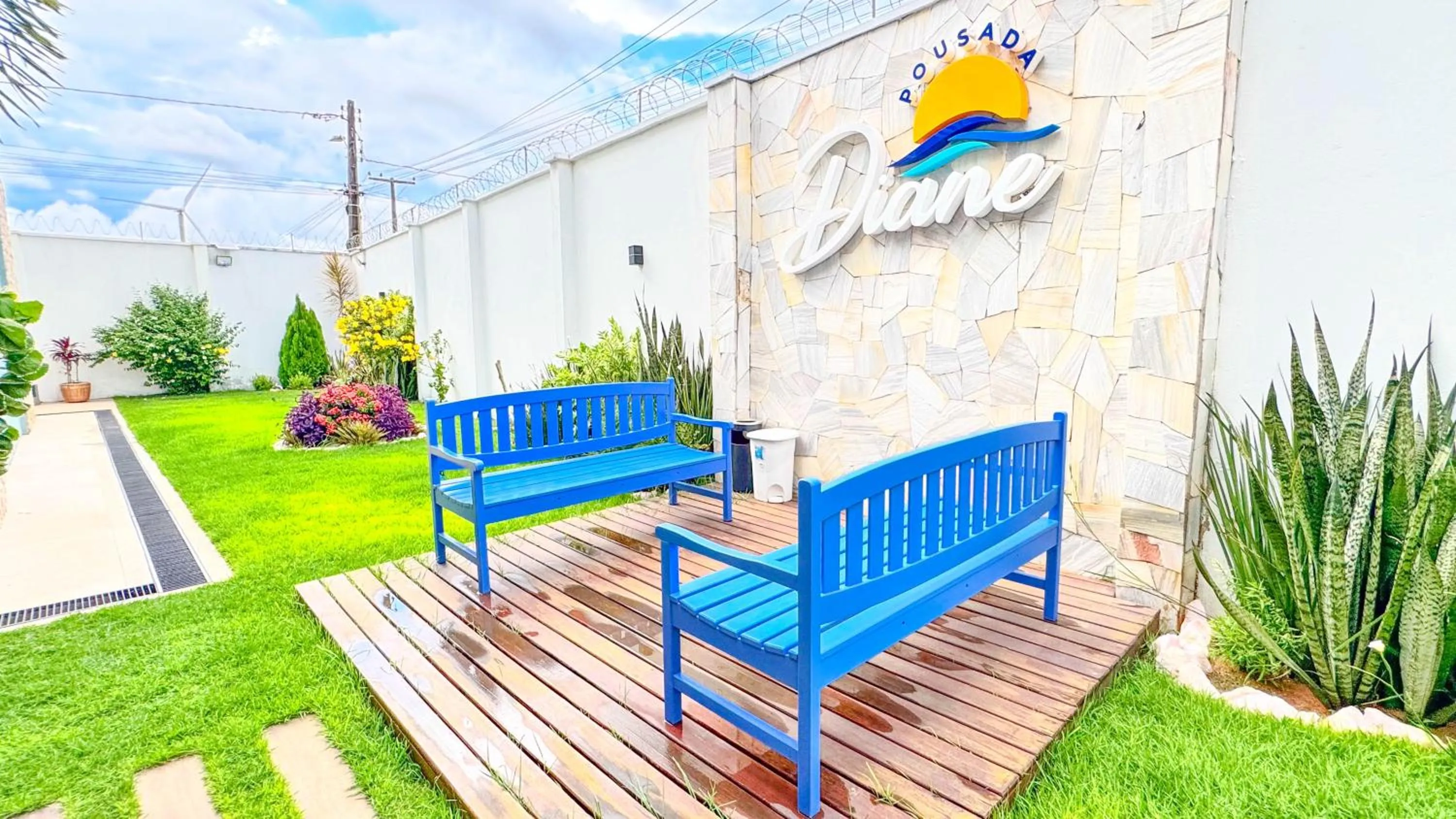 Property building in Pousada Diane