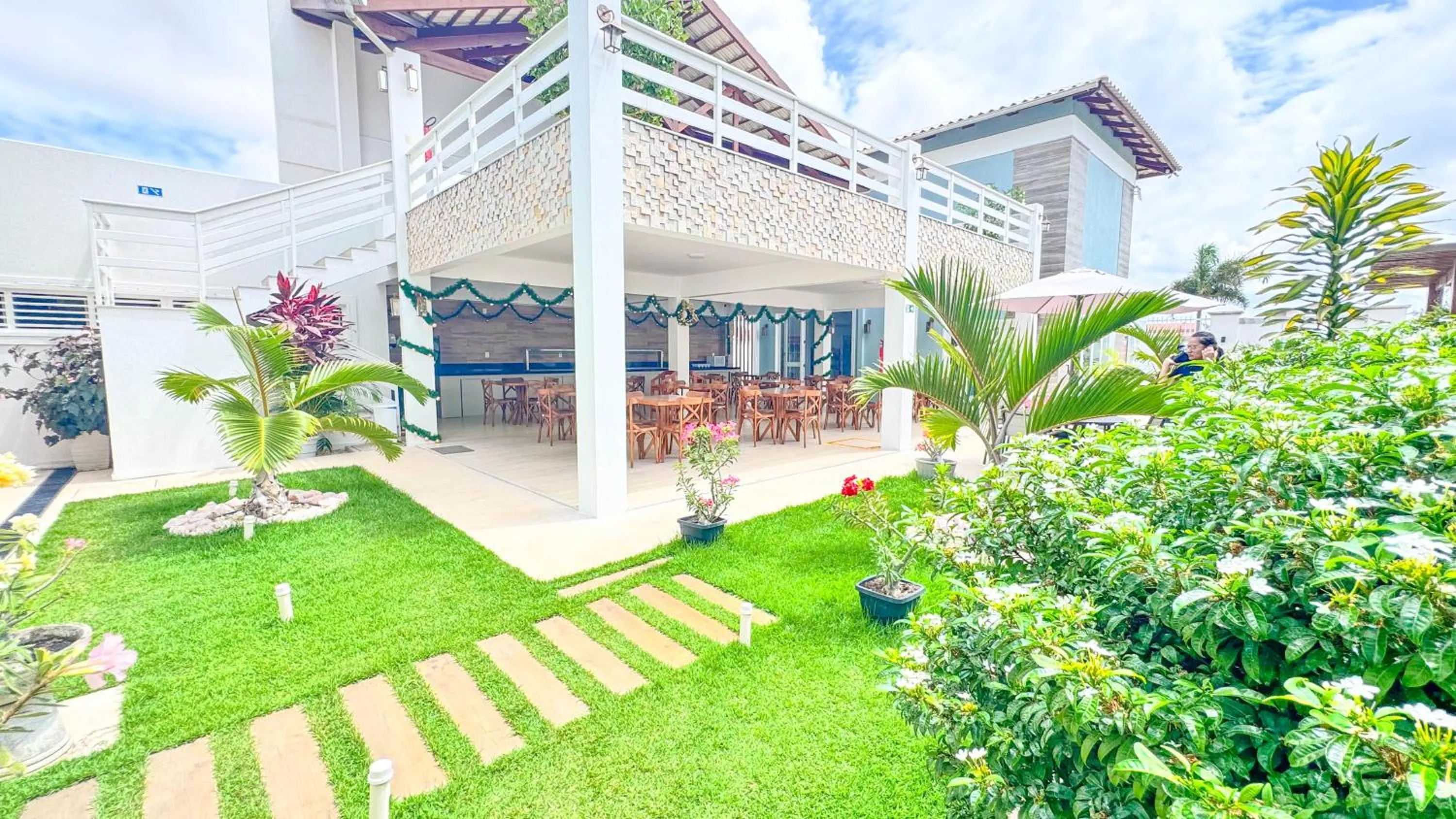 Garden in Pousada Diane