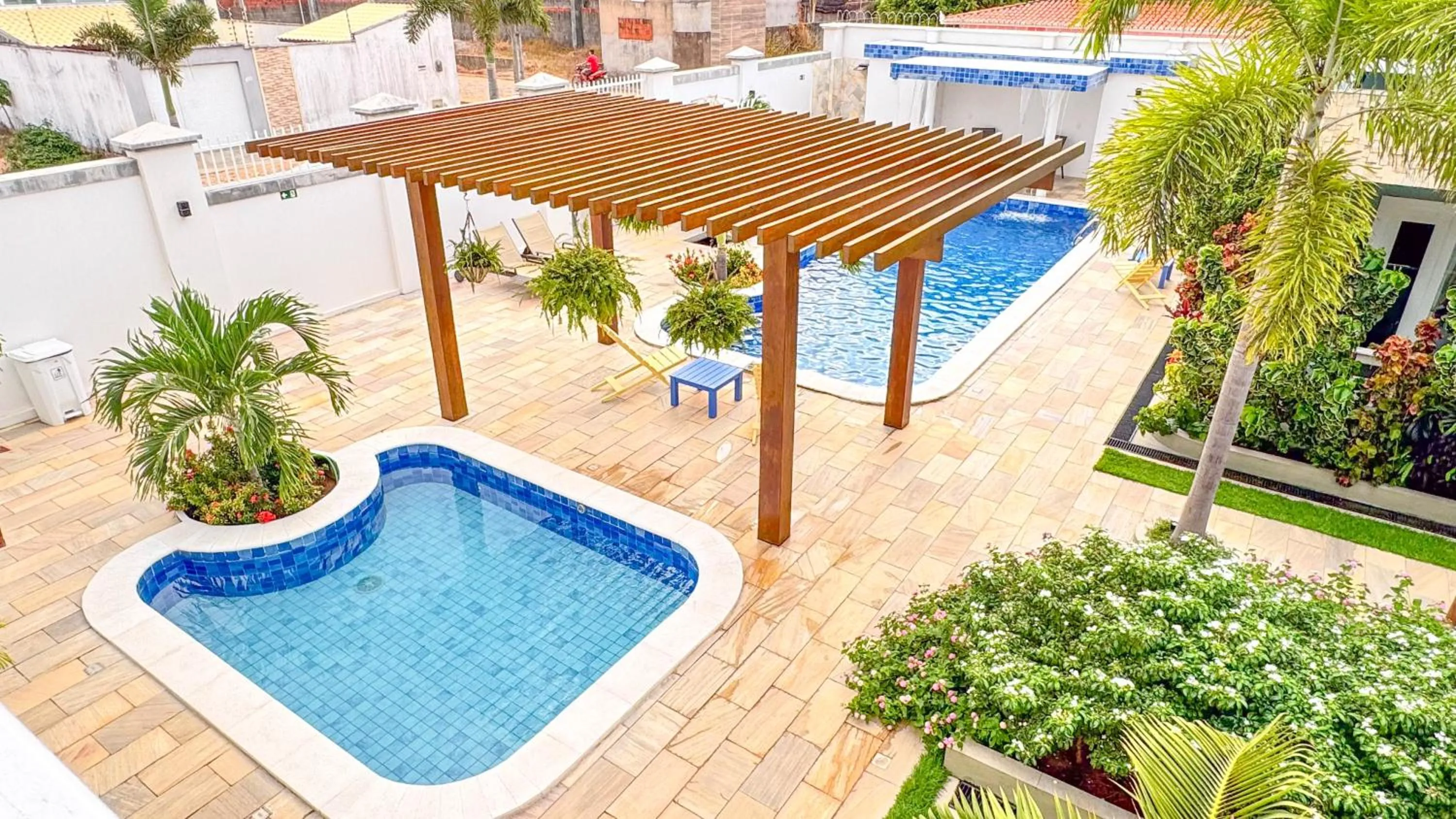 sunbed in Pousada Diane