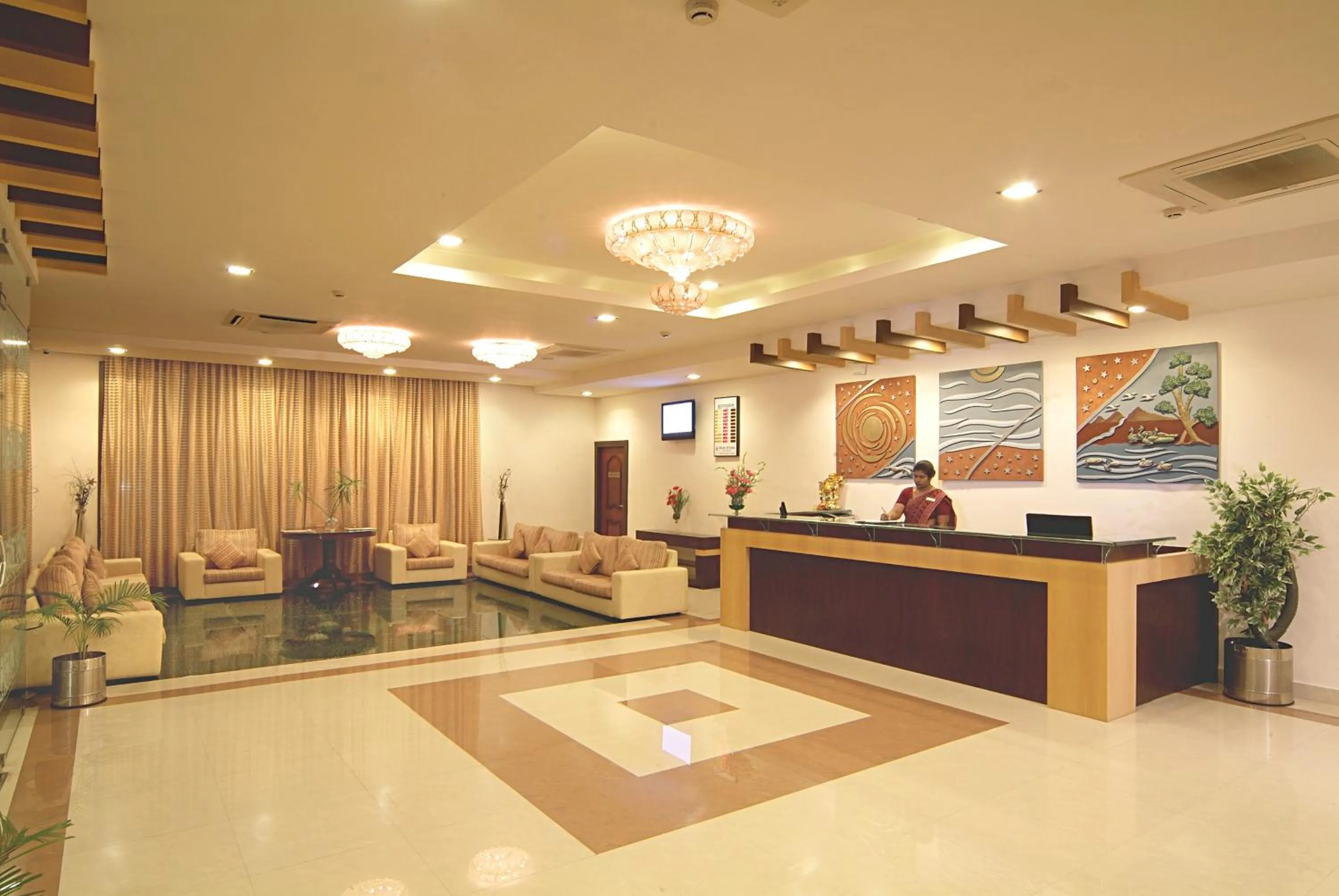 Lobby or reception in Regency Tuticorin by GRT Hotels