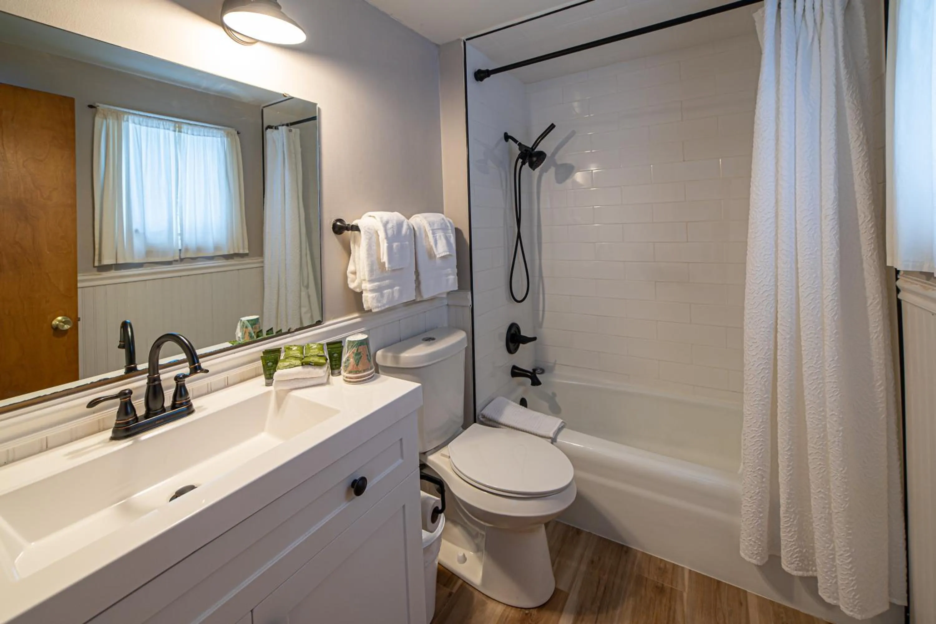 Shower in Star Gate Motel
