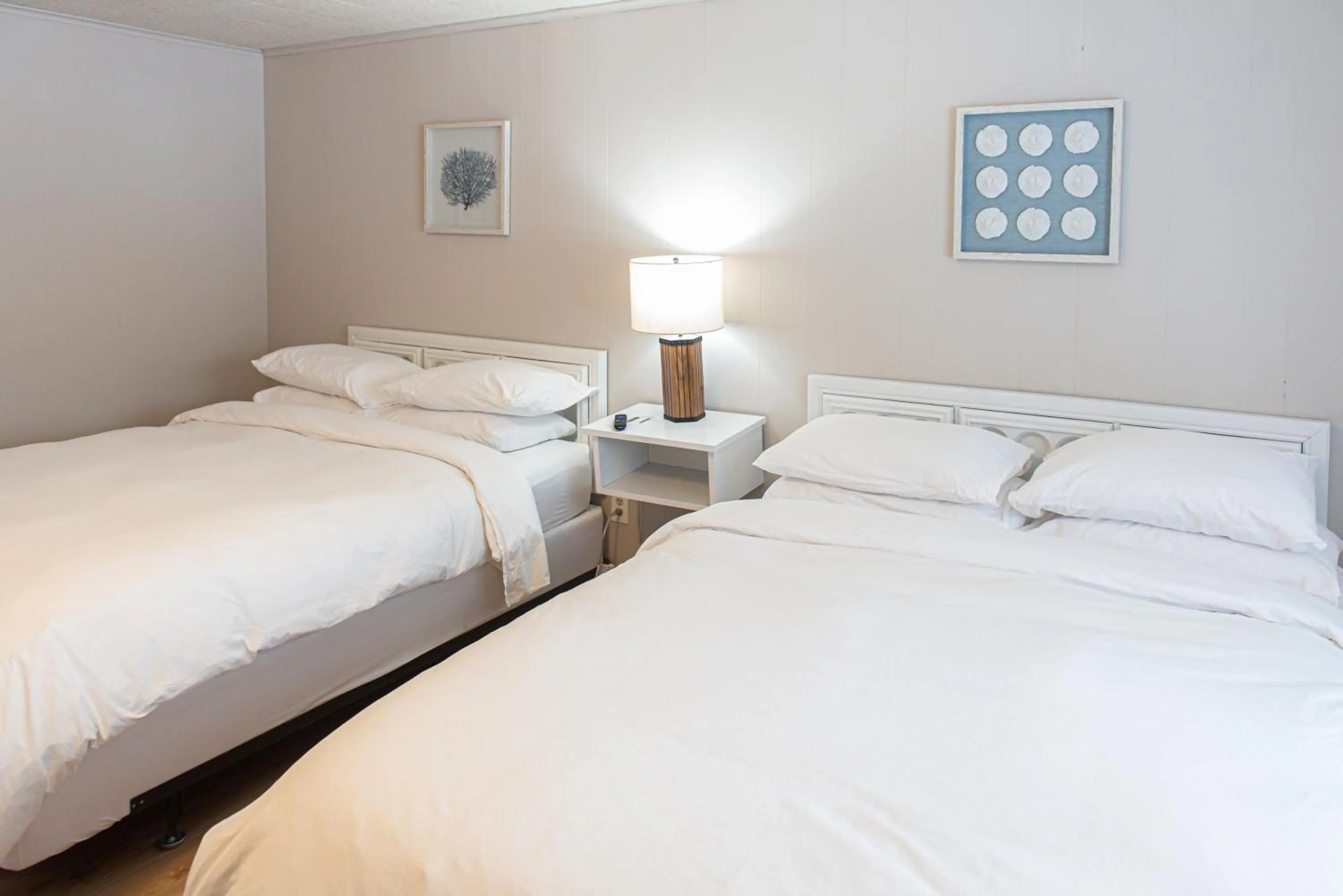 Bed in Star Gate Motel