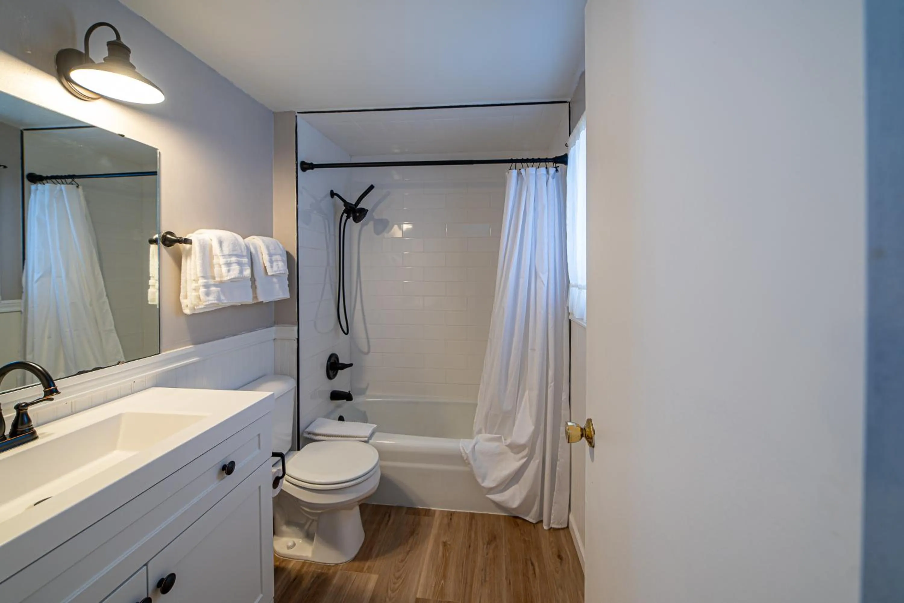 Shower in Star Gate Motel