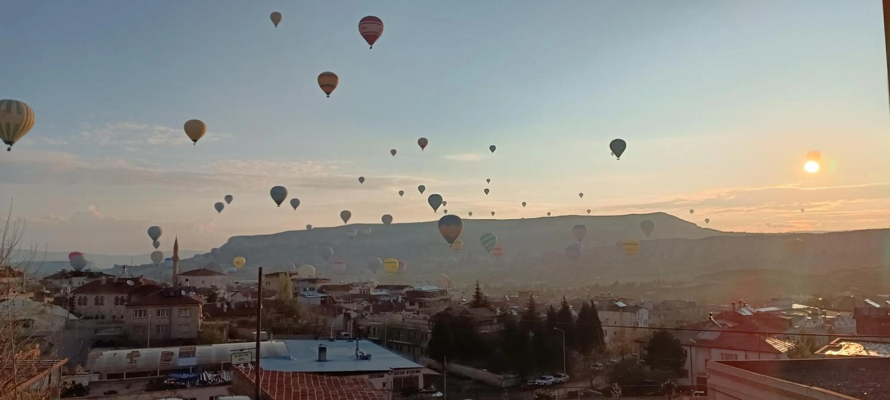 Sunrise in Cappa Cave Hotel