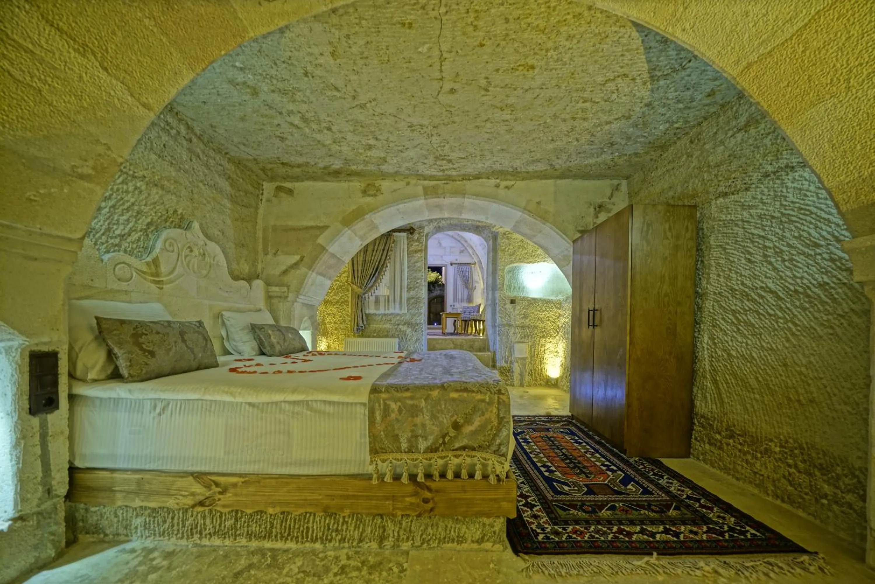 Bedroom, Bed in Cappa Cave Hotel