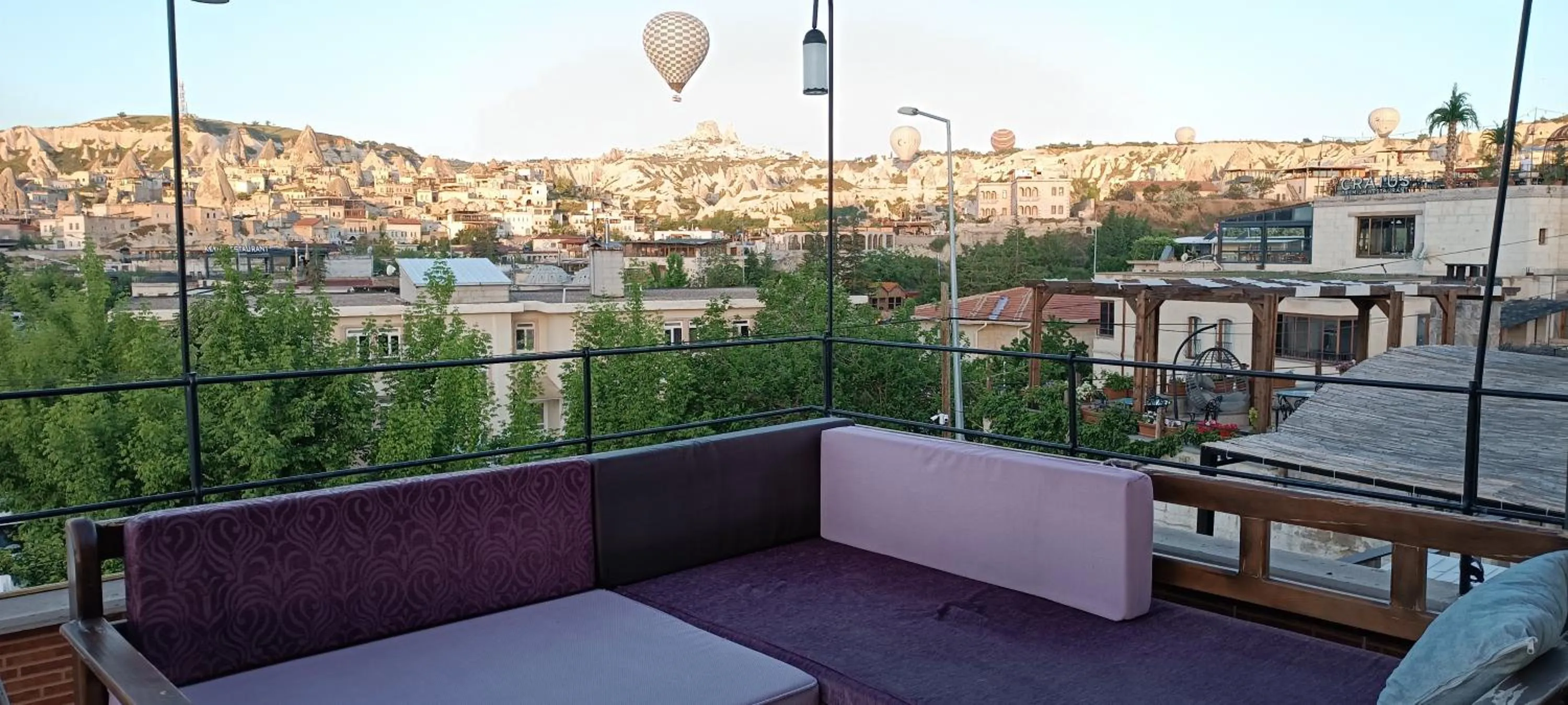 City view in Cappa Cave Hotel