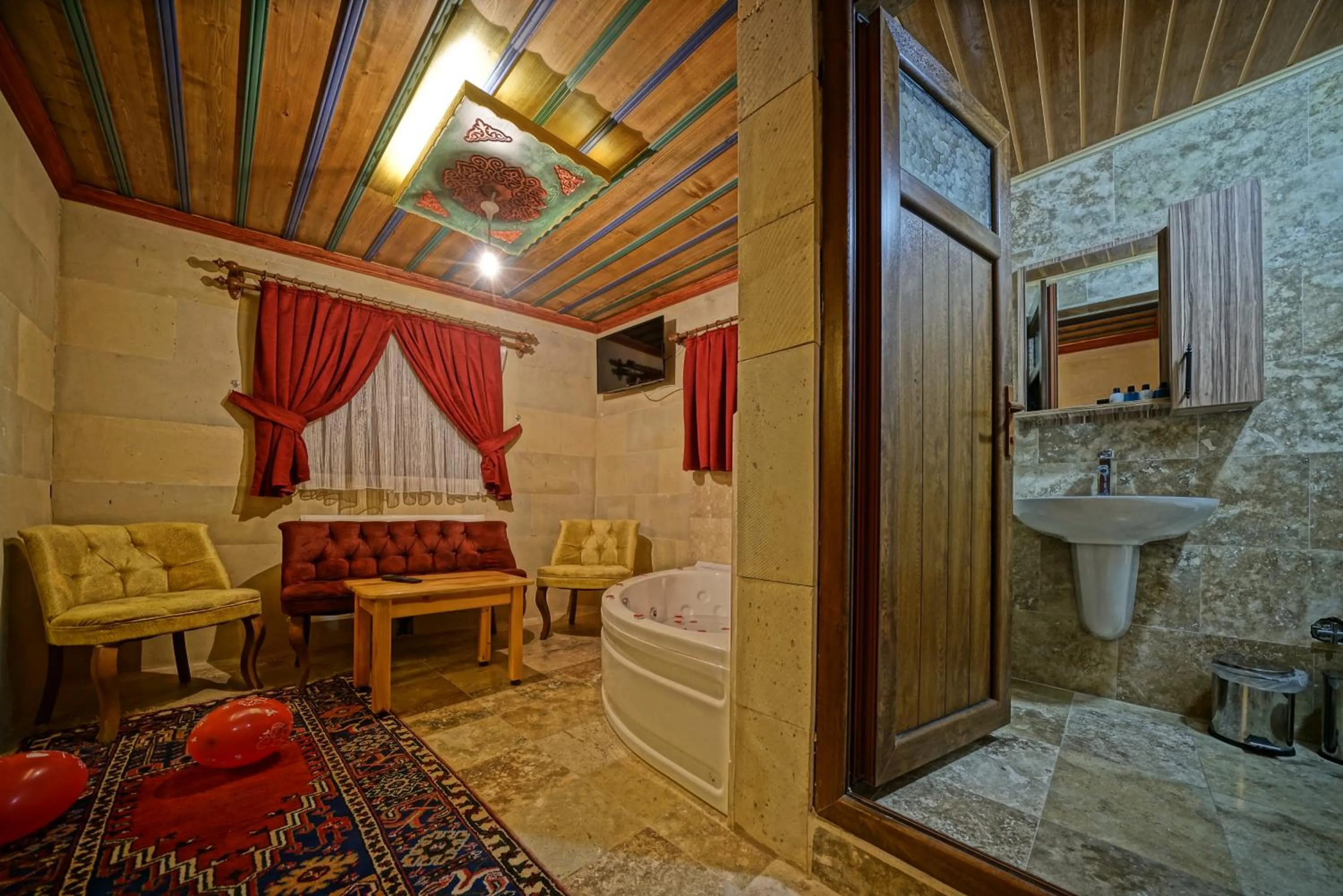 Bathroom in Cappa Cave Hotel