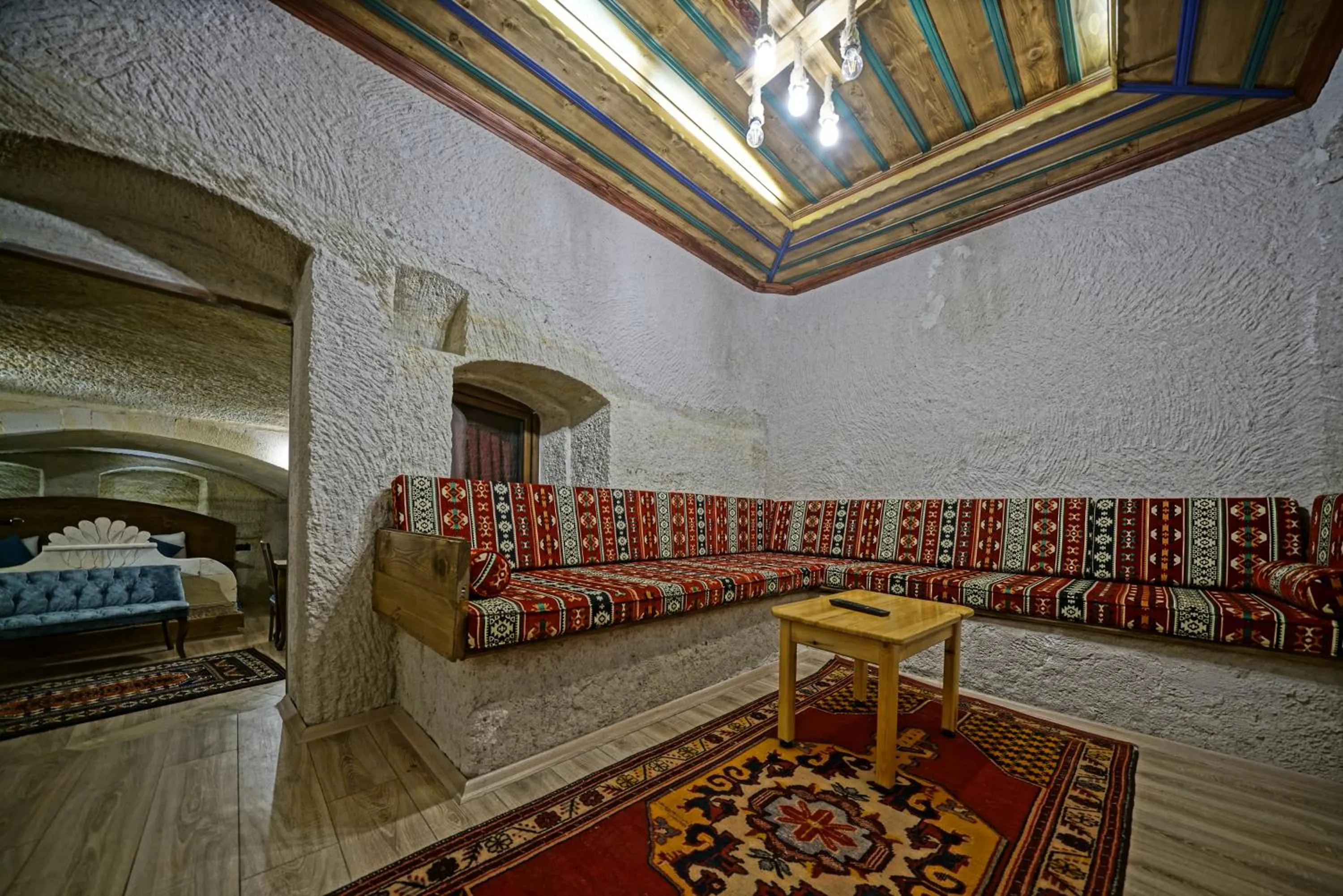 Seating area in Cappa Cave Hotel