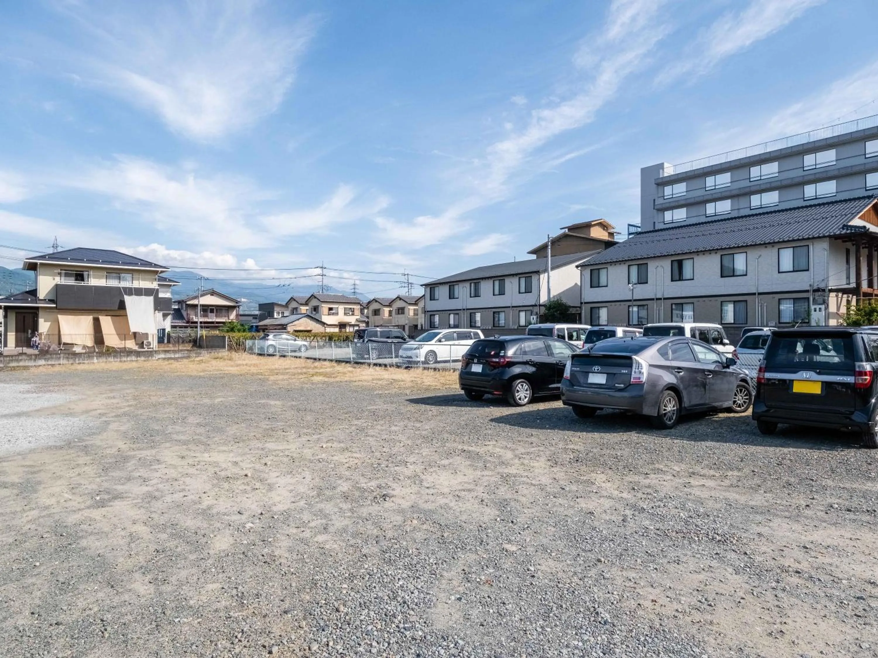 Parking in Fuji Sakura Onsen Ryokan