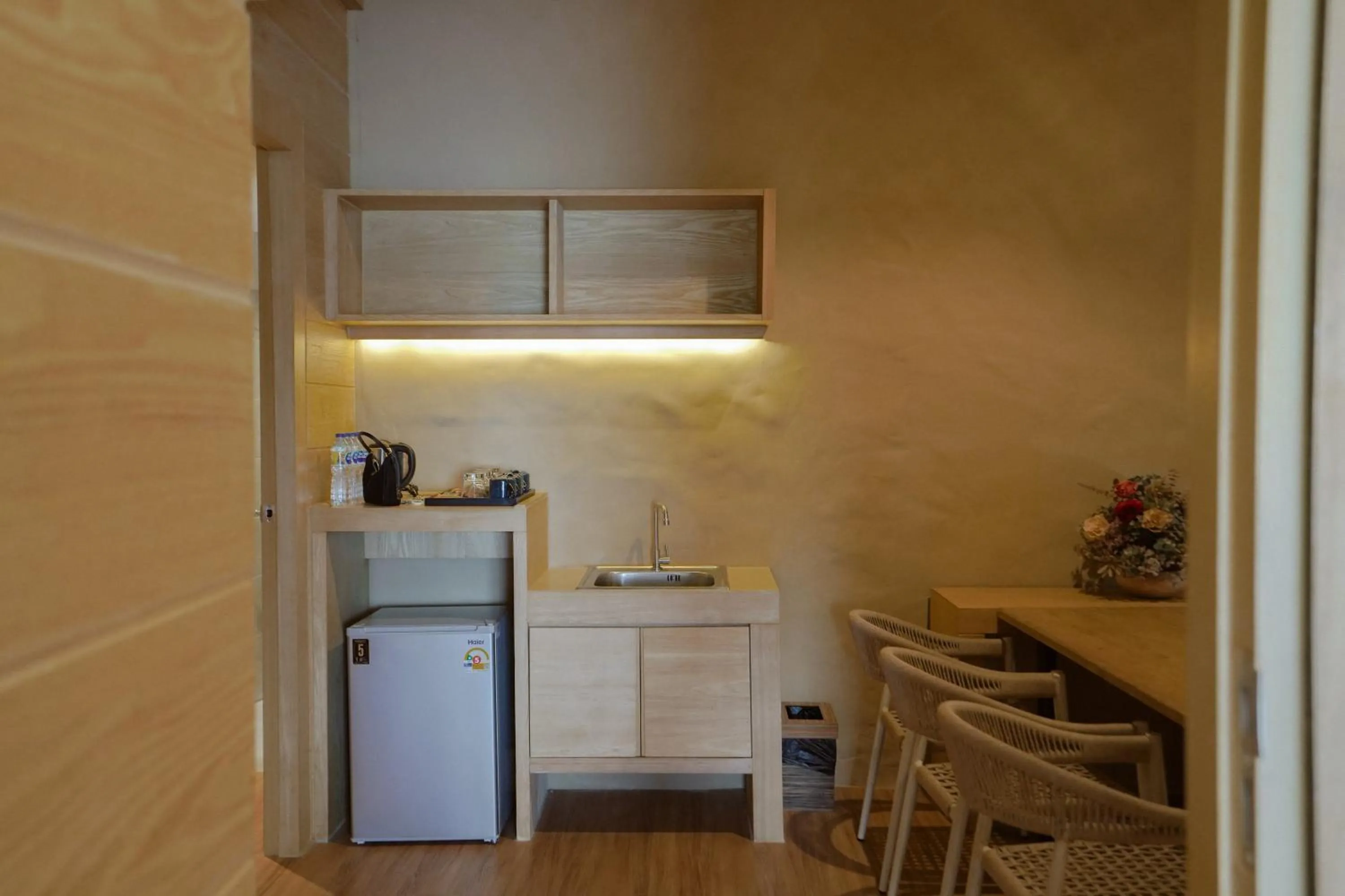 minibar in Le La Lake Resort and Spa