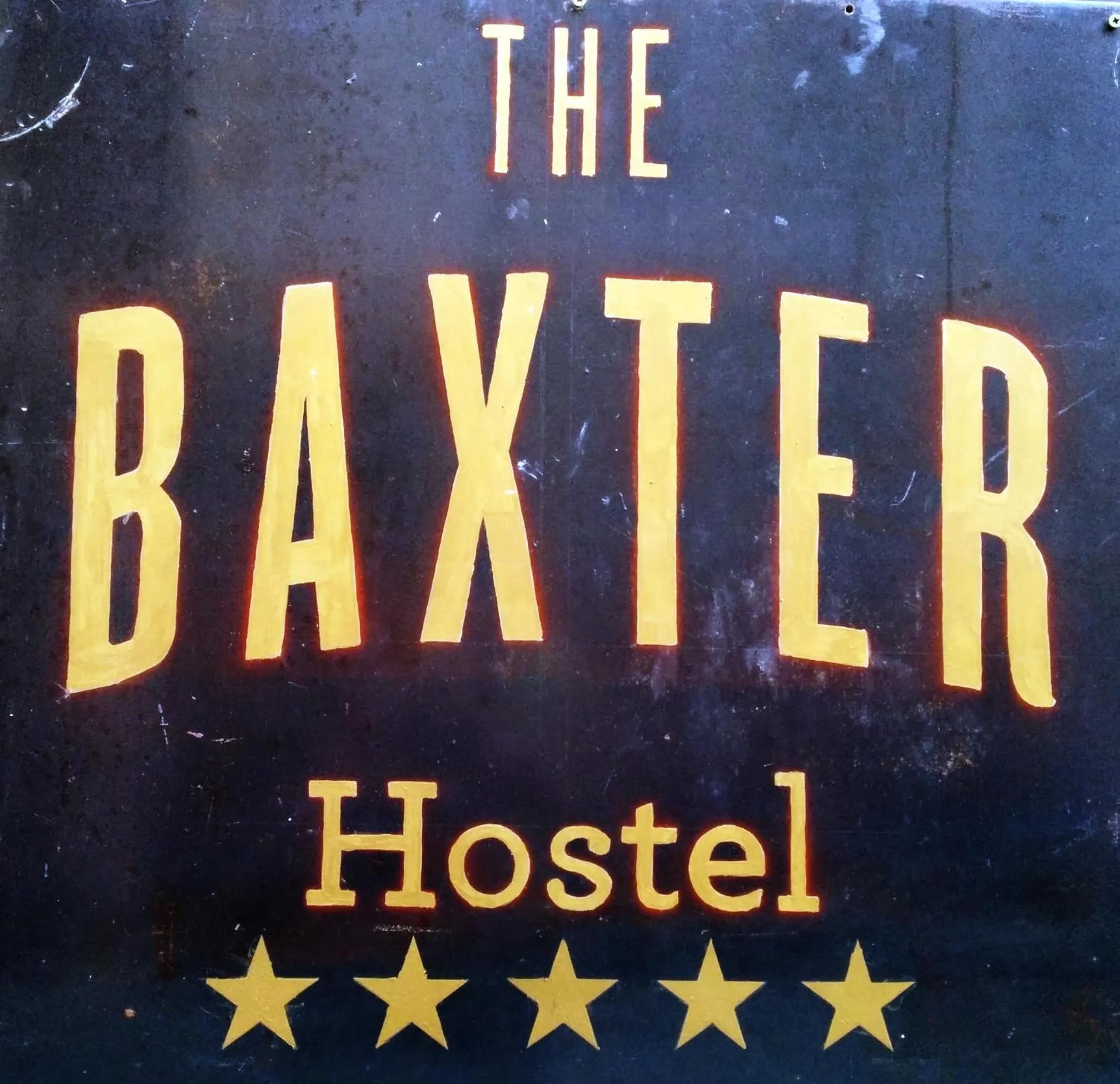 Facade/entrance in The Baxter Hostel