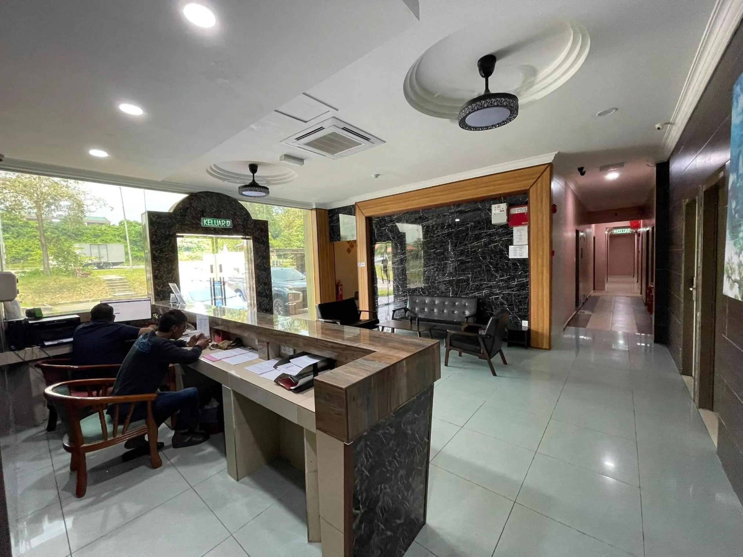 Lobby or reception in The Hotel