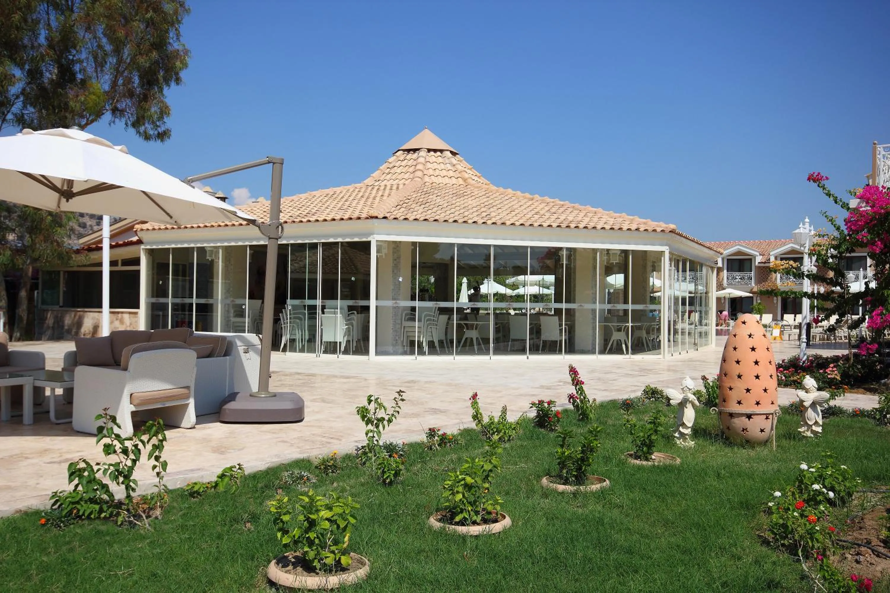 Patio in Dalyan Resort & Spa
