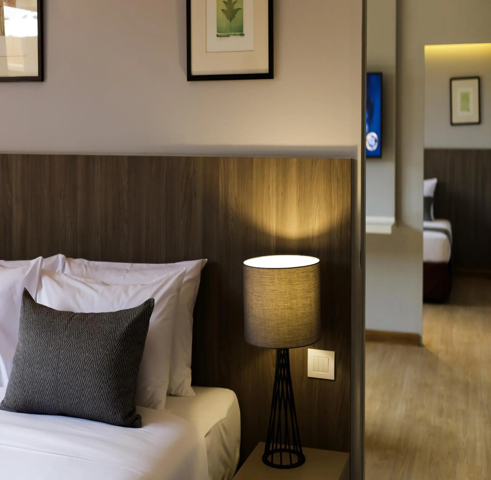 Bed in Jazzotel Bangkok