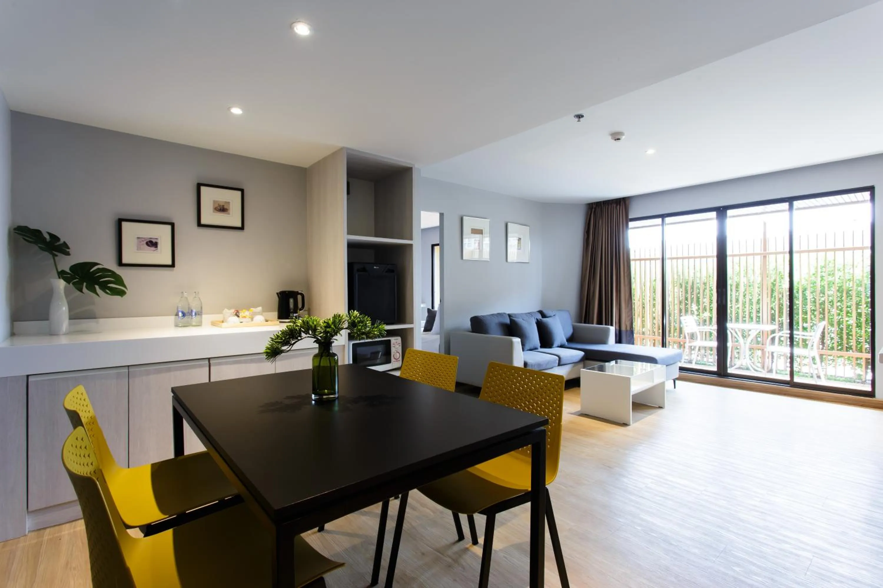 Living room in Jazzotel Bangkok