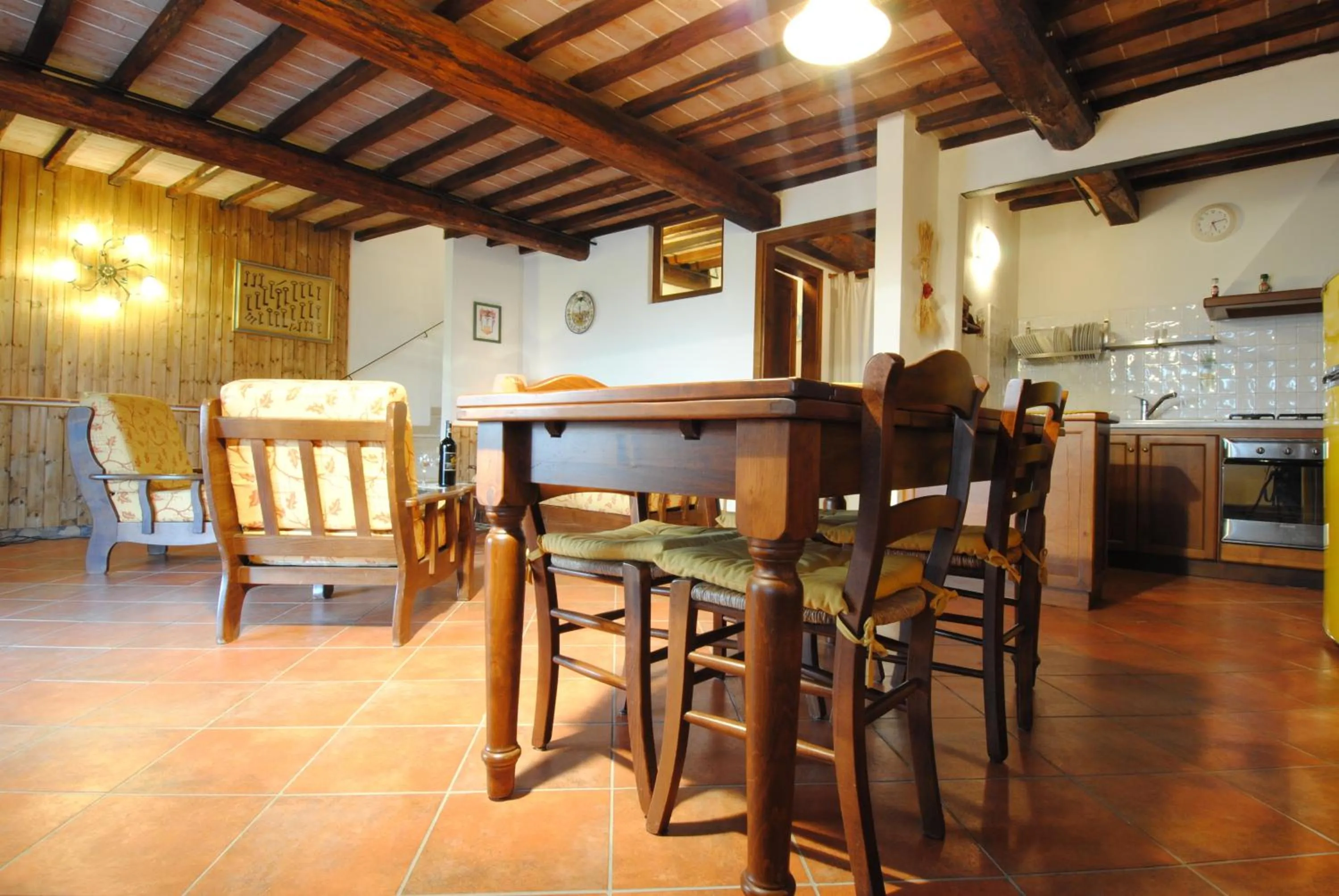 Kitchen or kitchenette in Agriturismo Il Poggiarello