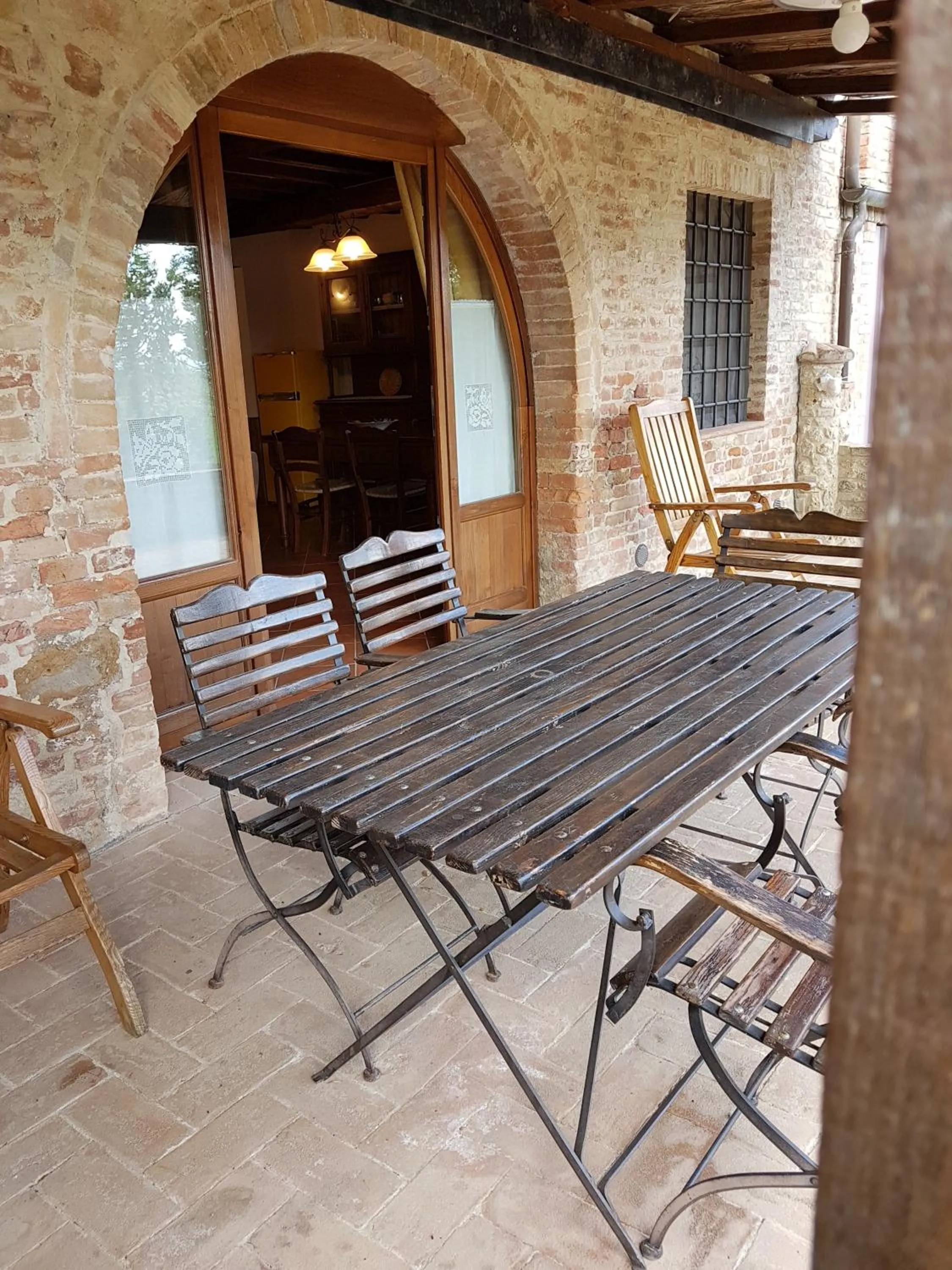 Patio in Agriturismo Il Poggiarello