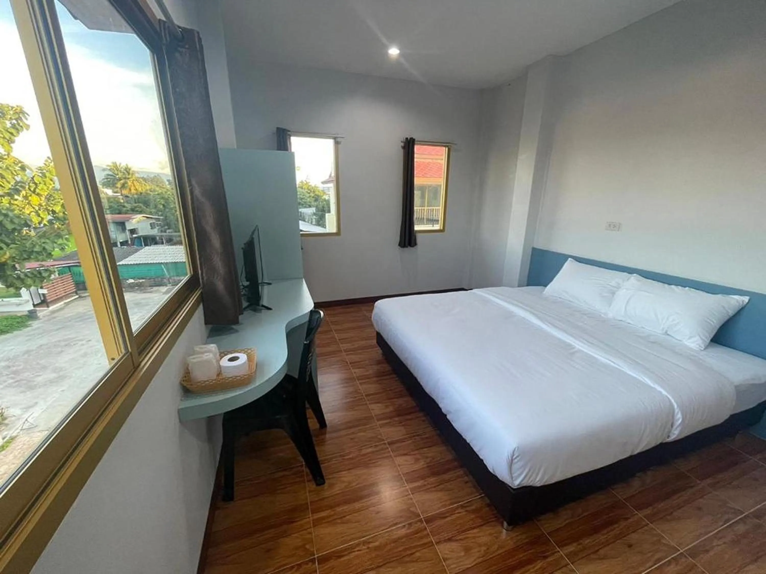 Bedroom, Bed in Chiang Kham Ruk Khun Hotel