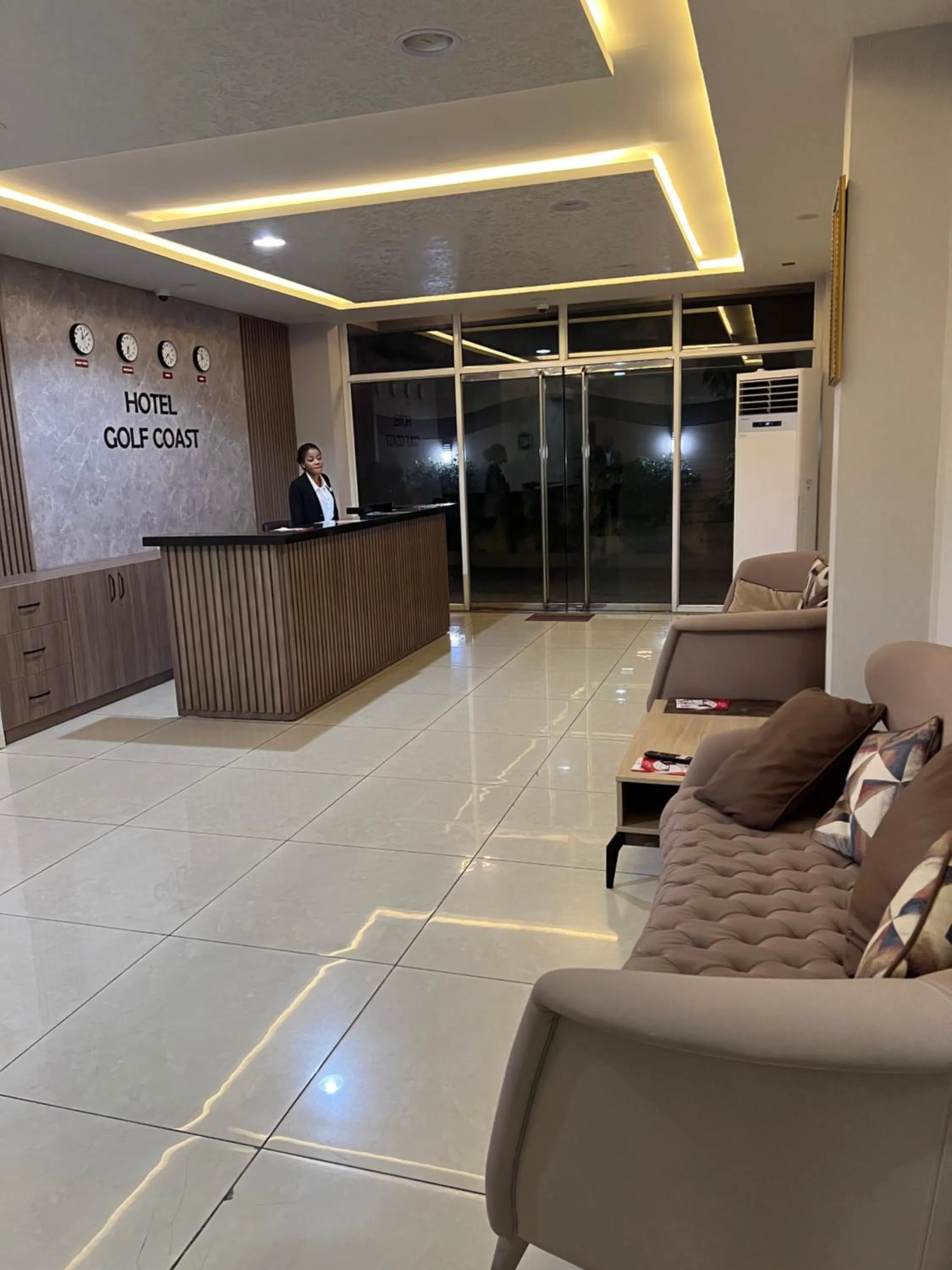 Lobby or reception in Hotel Golf Coast