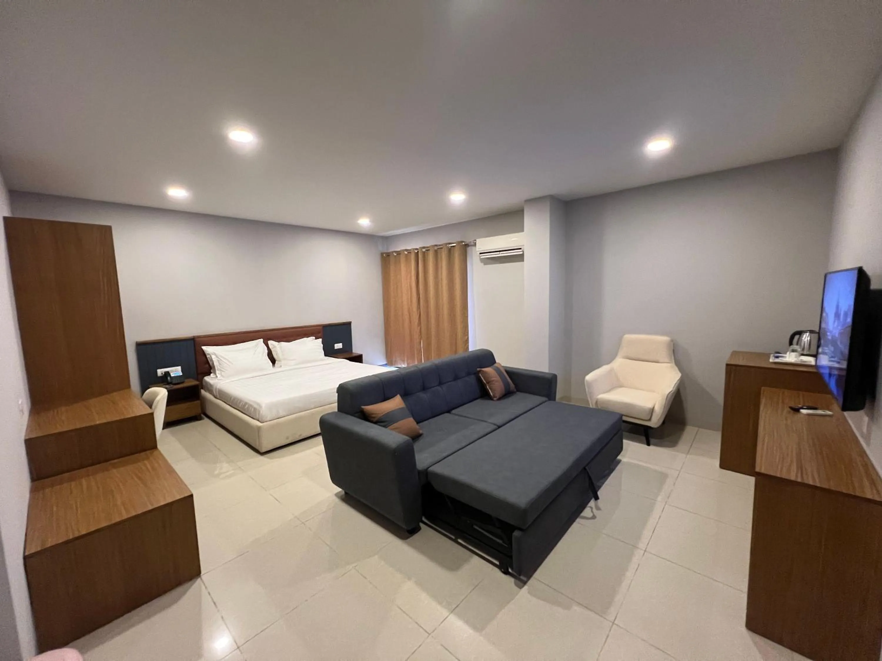 Bed in Hotel Golf Coast