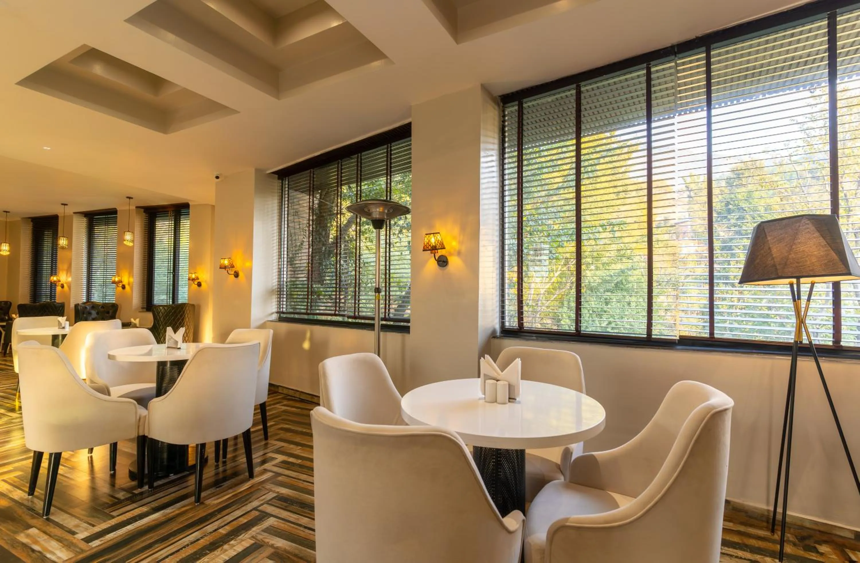 Breakfast in Alpine hotel and villas