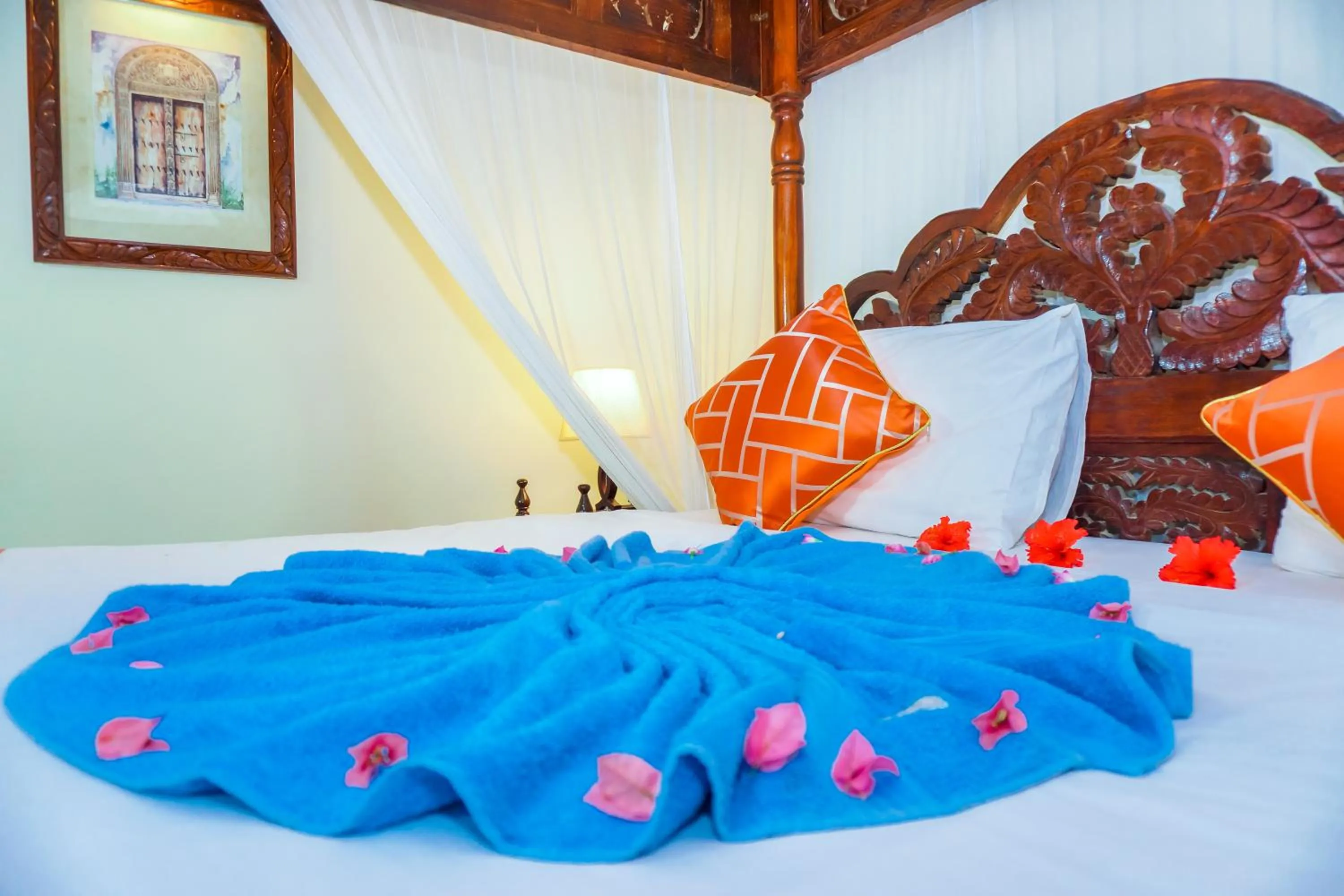 Bed in Al Johari Hotel & Spa