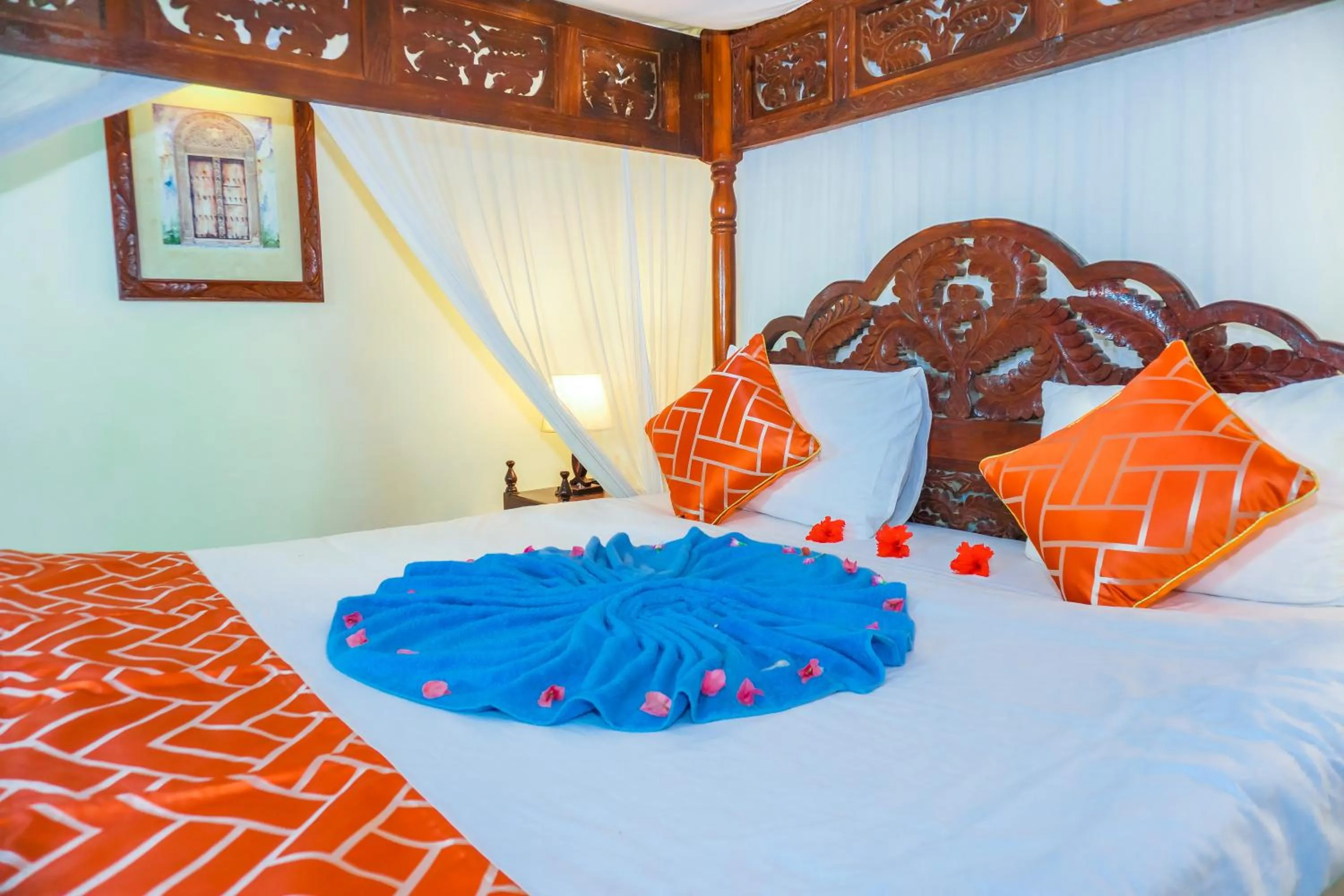 Bed in Al Johari Hotel & Spa