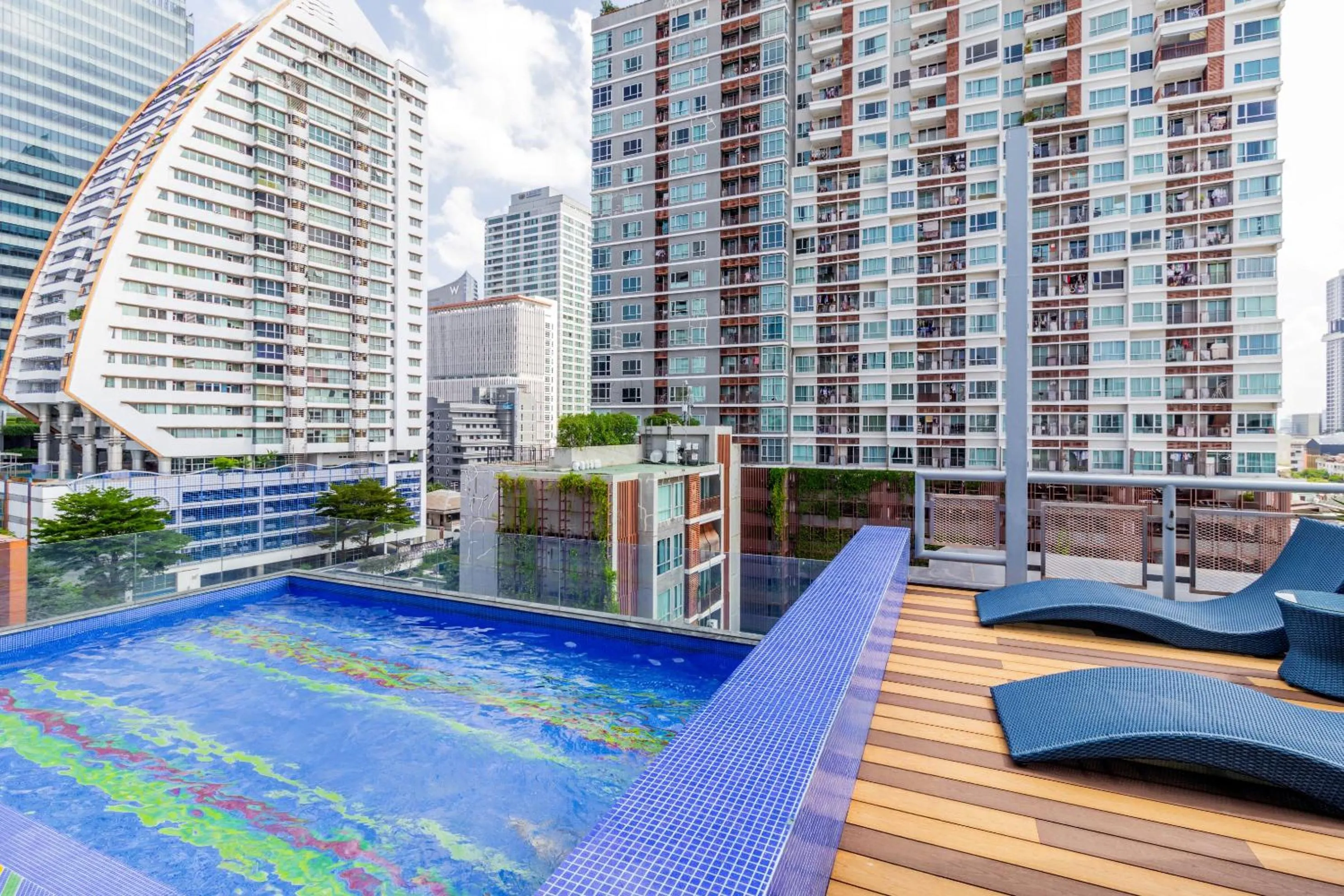 Swimming pool in Best Western Click Sathorn 11 Bangkok