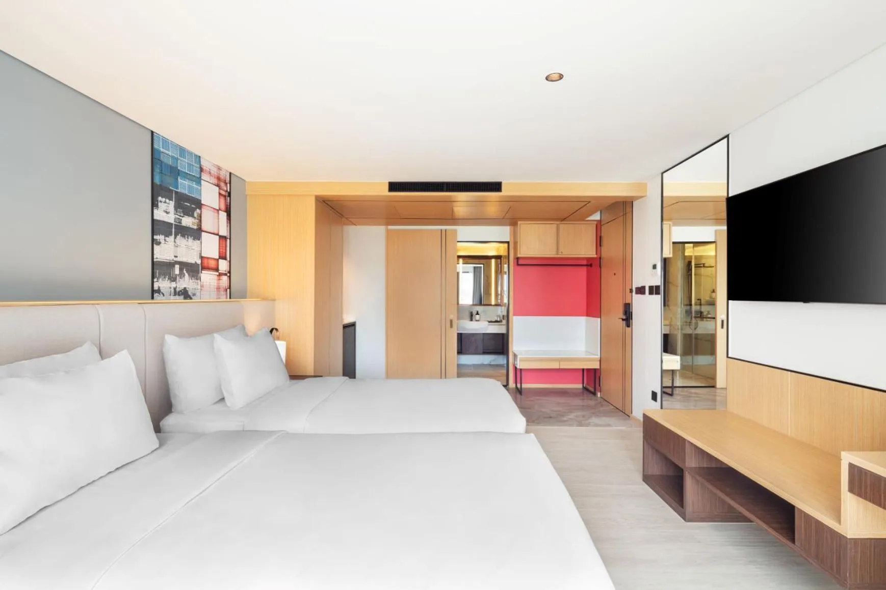 Bed in Best Western Click Sathorn 11 Bangkok