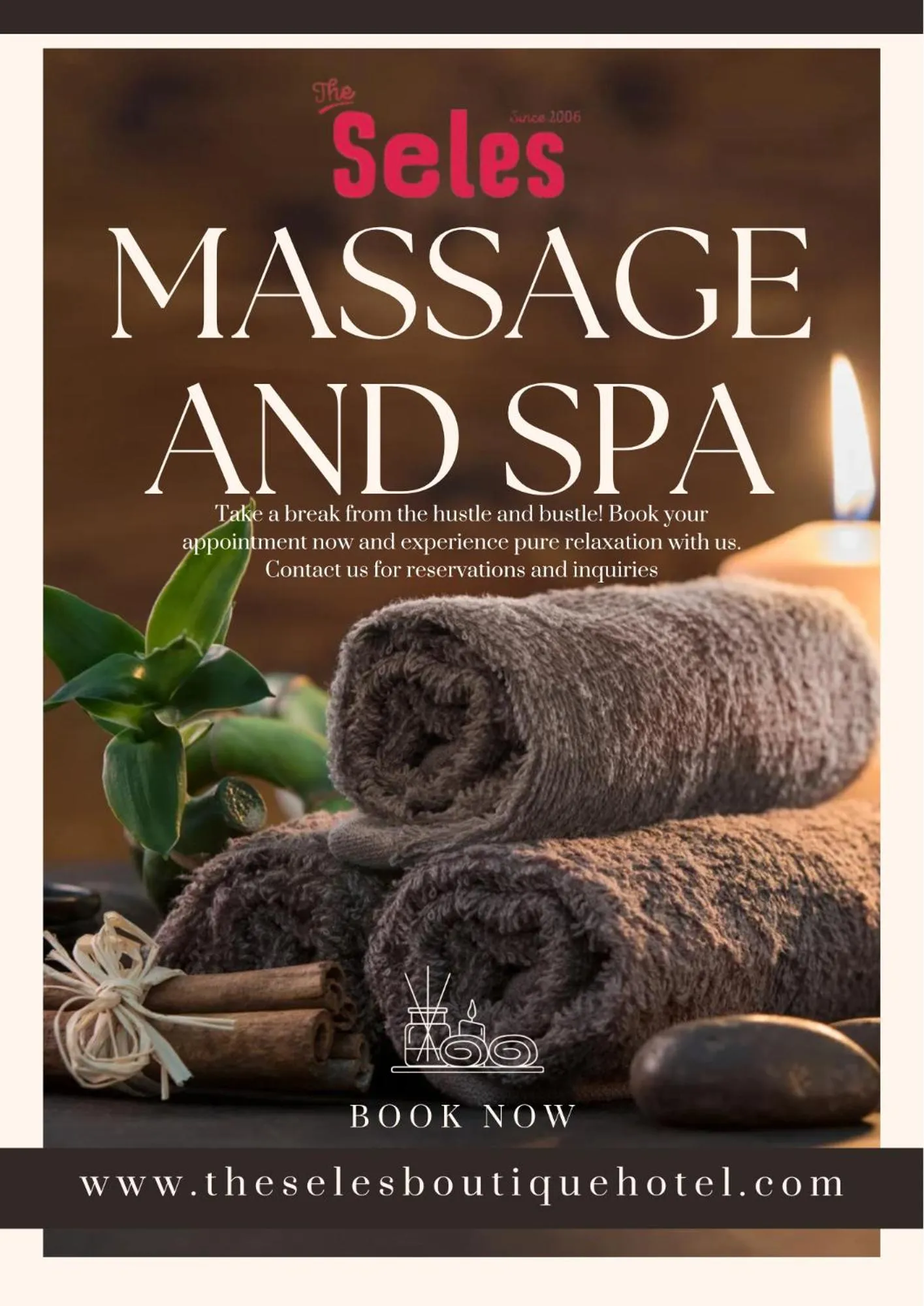 Spa and wellness centre/facilities in The Seles Boutique Hotel