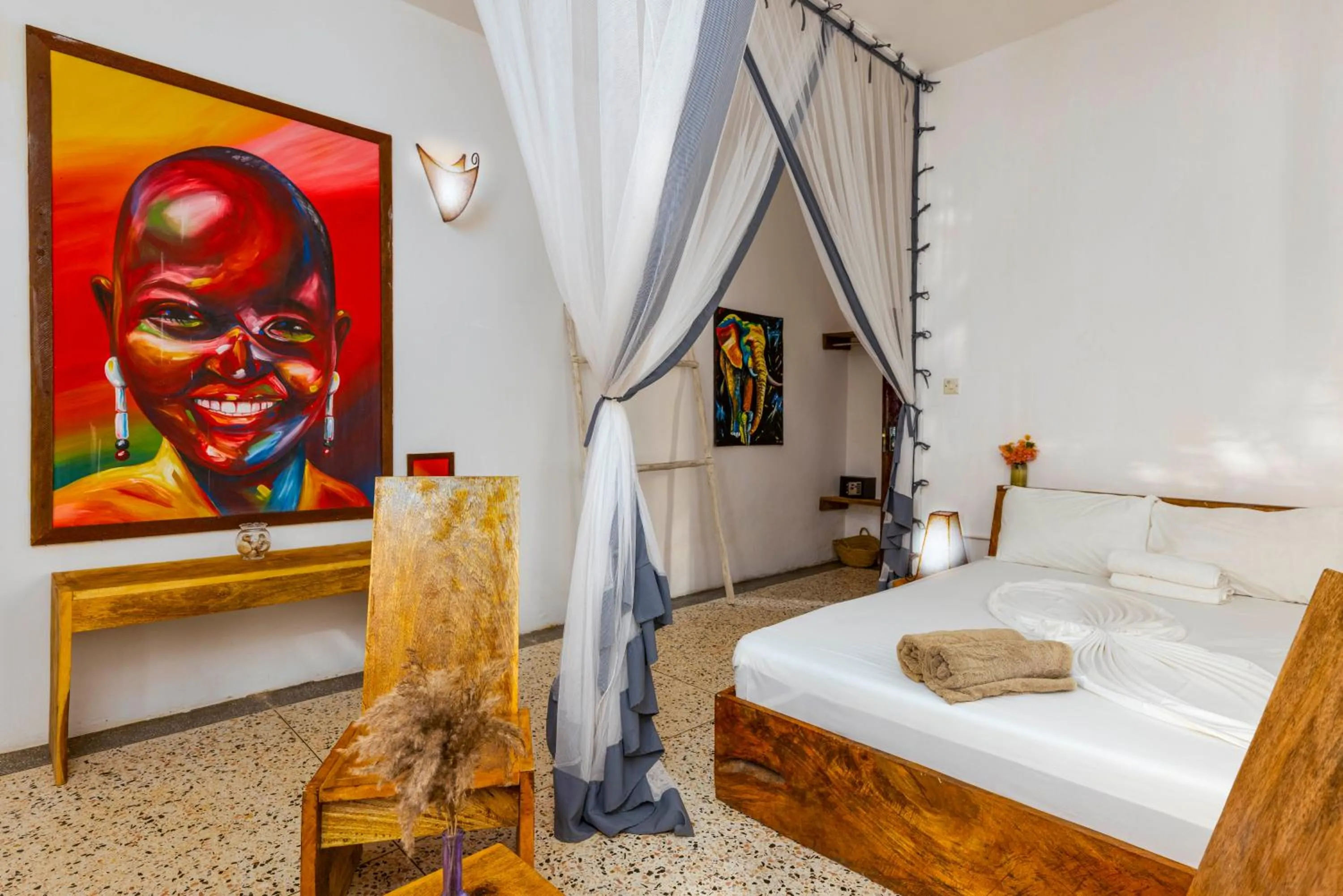 Photo of the whole room, Bed in The Seles Boutique Hotel