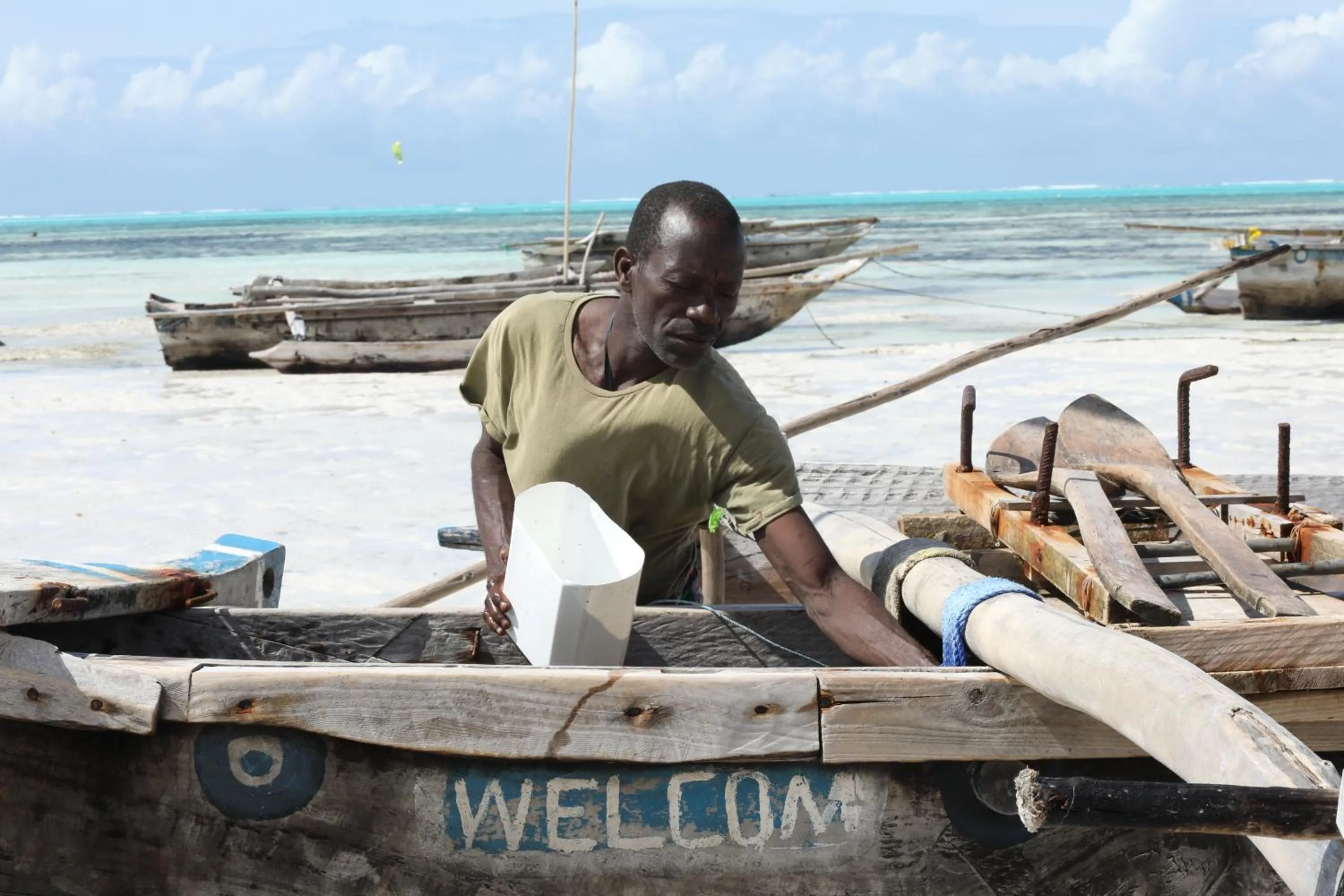 People in Bahari Beach Bungalows