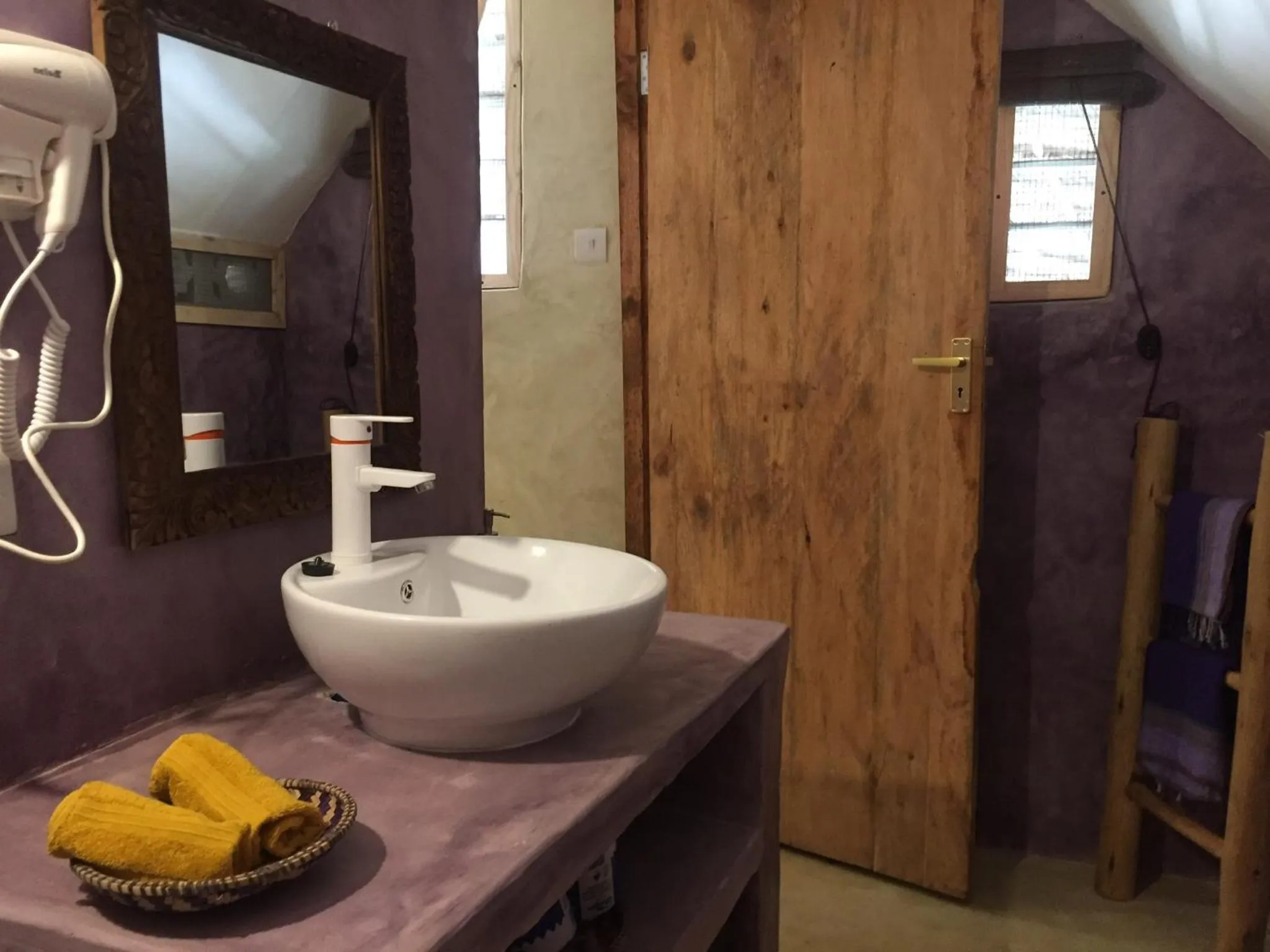 Bathroom in Bahari Beach Bungalows